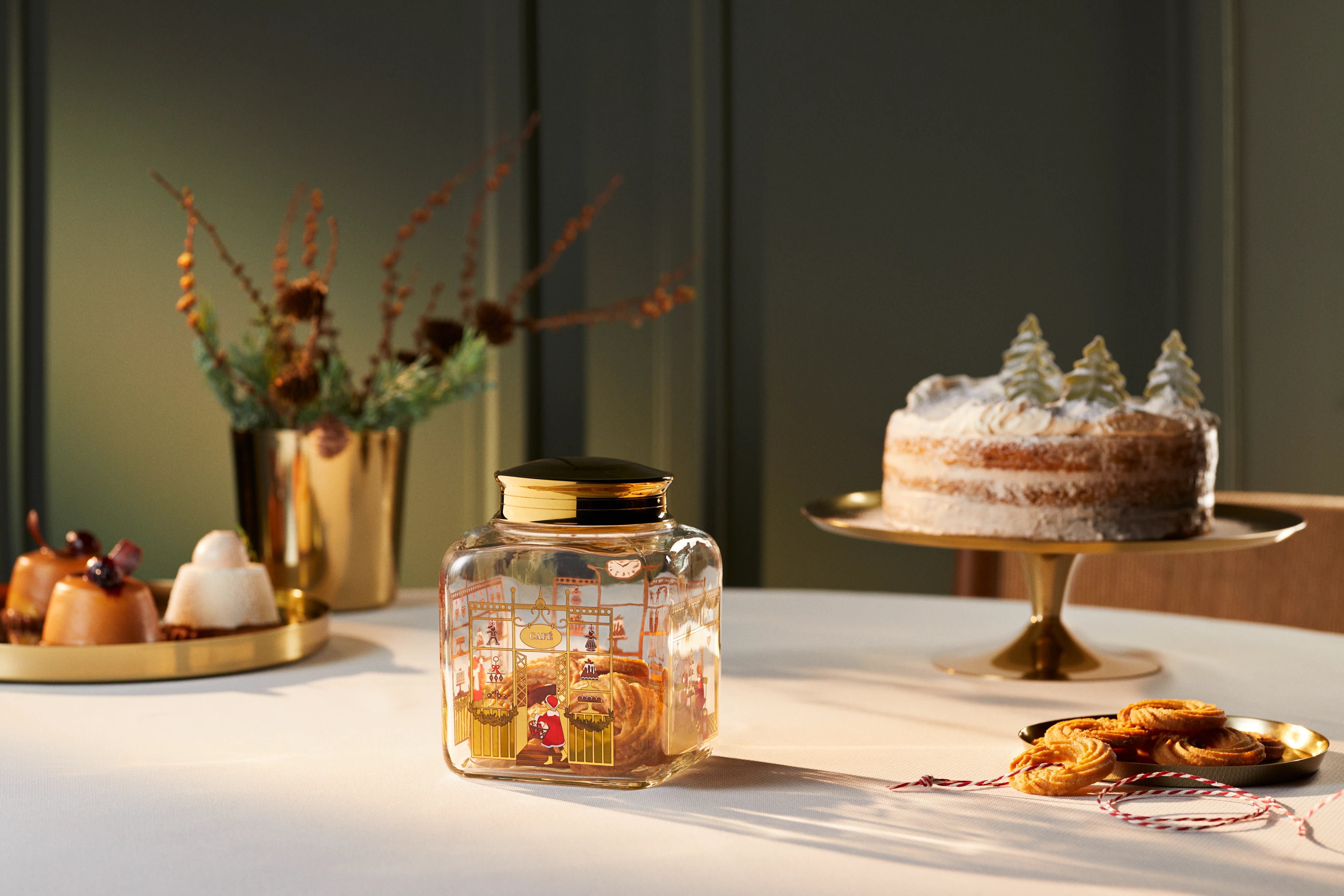 Julekakeglass 2023 H16 fra Holmegaard i fargen Multi, laget av Glass