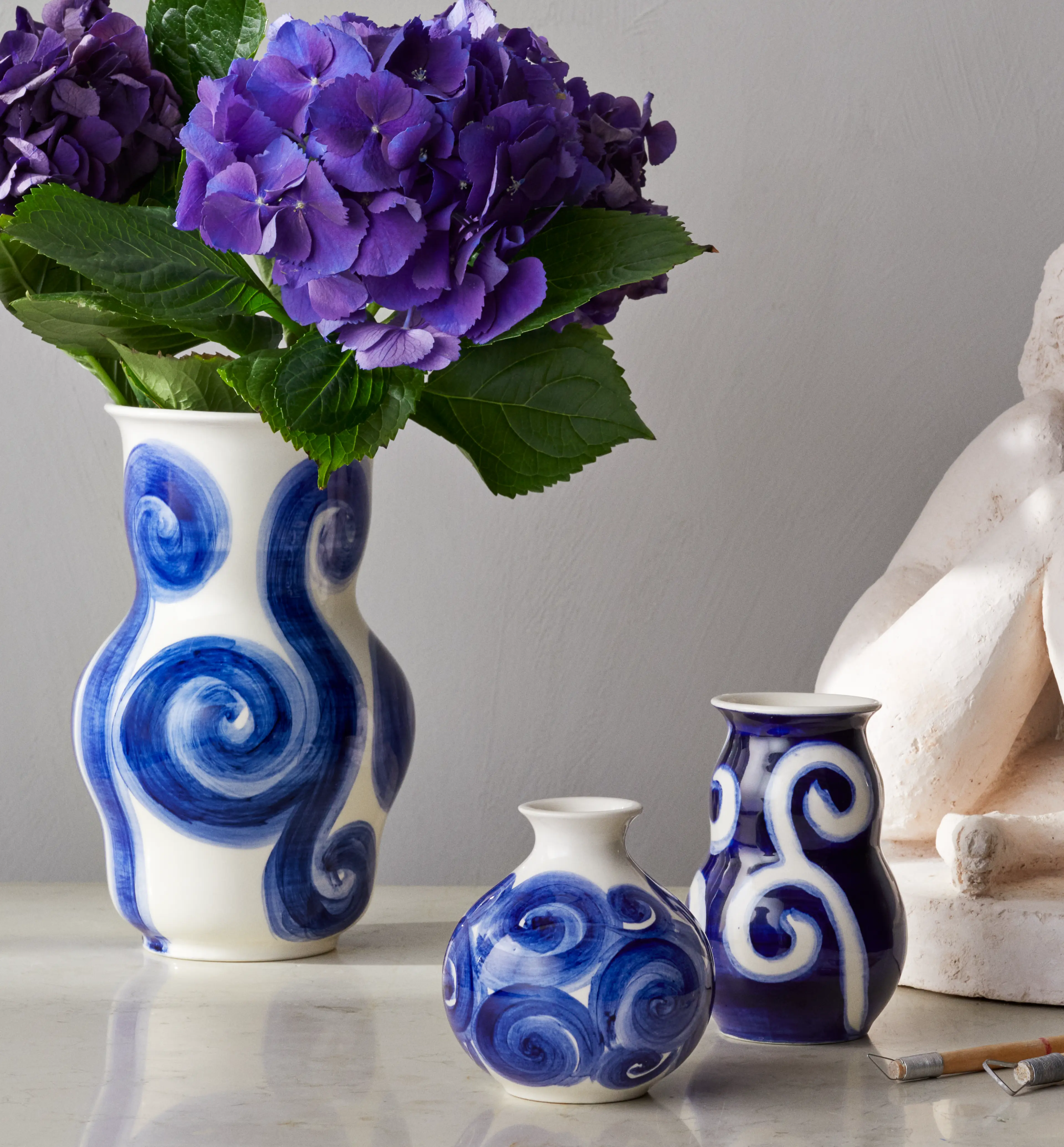 Kähler Tulle vaser - Køb og få en eksklusiv mulepose