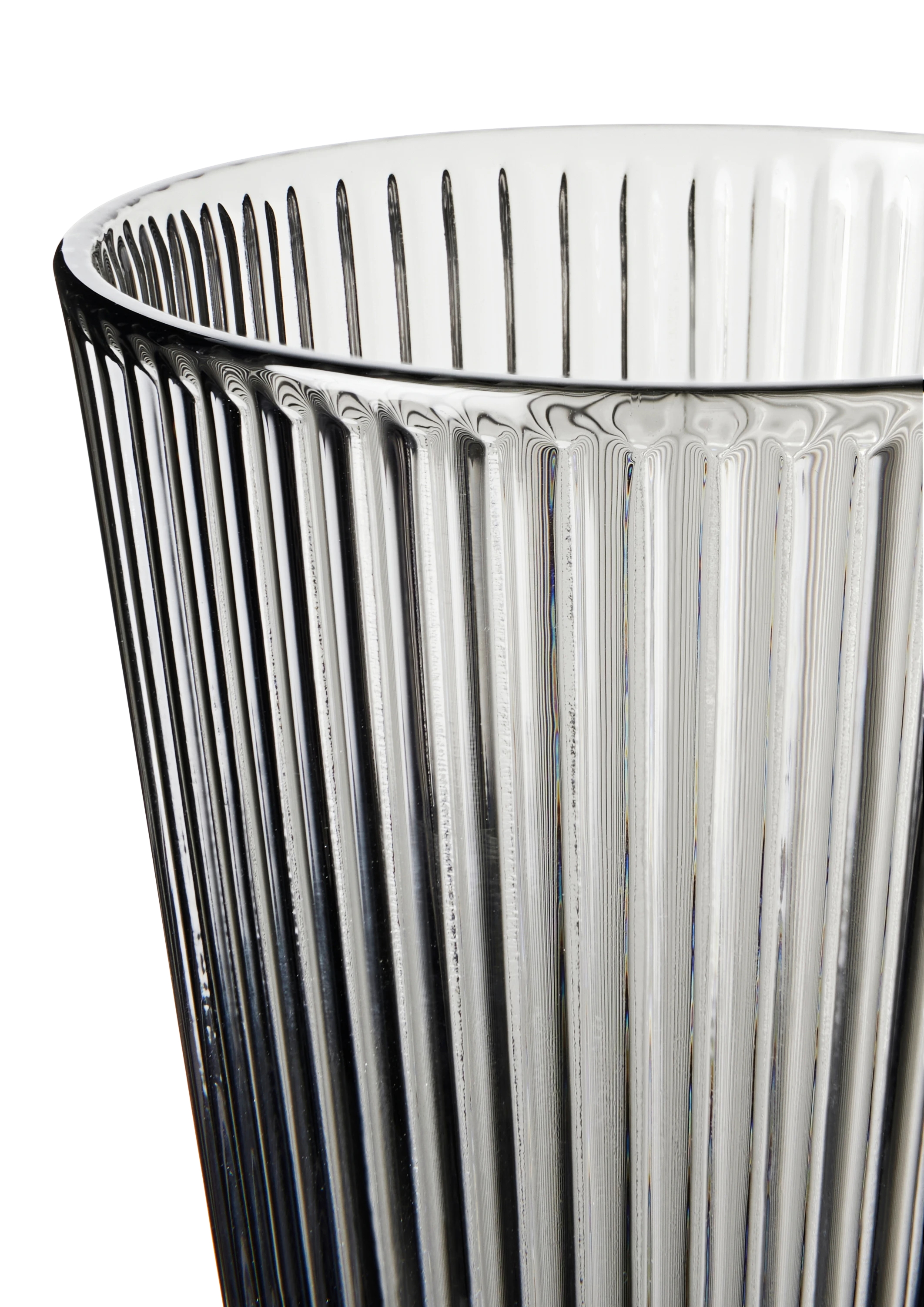 Vannglass 36 cl 2 stk. fra Rosendahl i fargen Smoke, laget av Glass