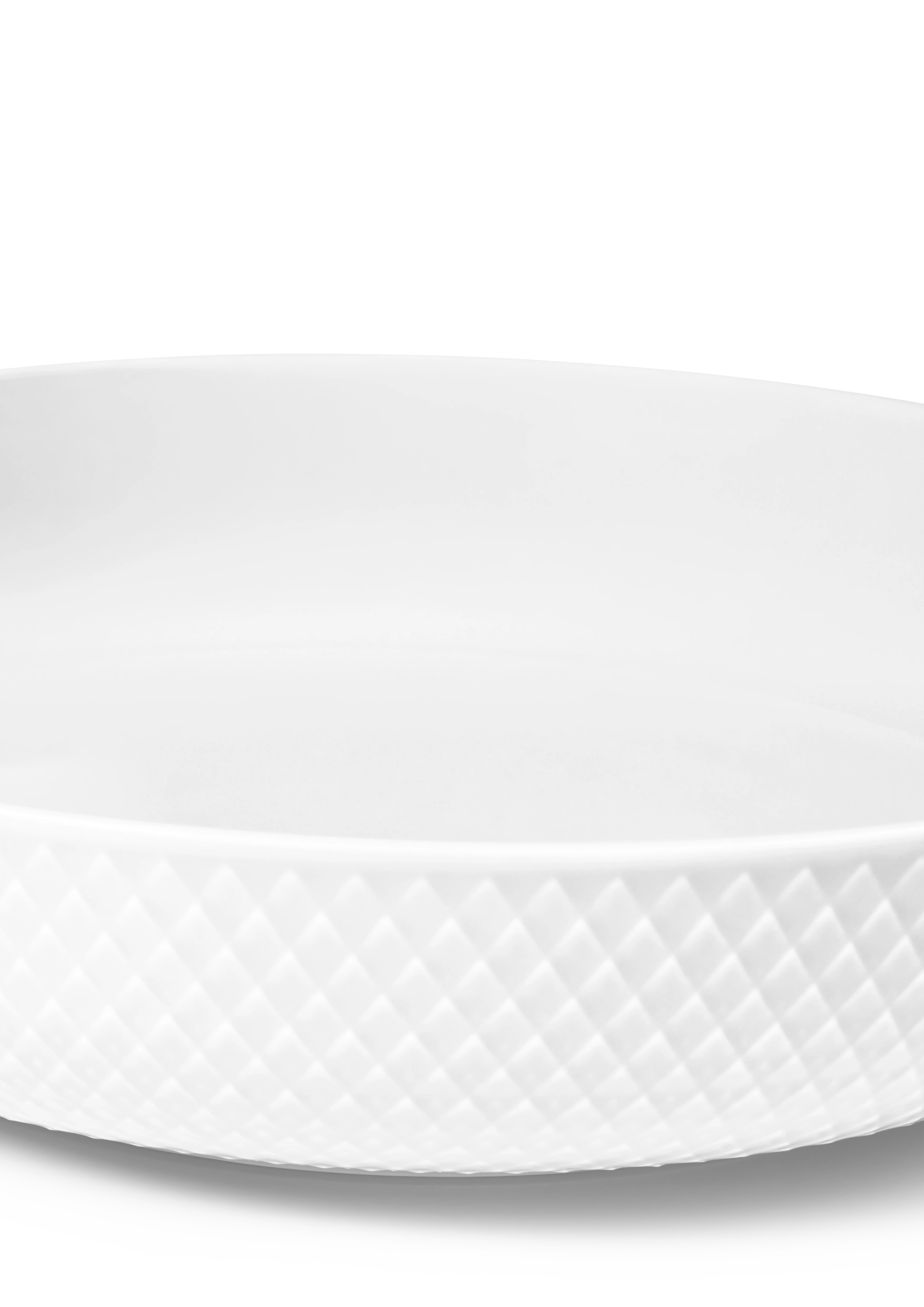 Serveringsskål Ø28.5 cm från Lyngby Porcelæn i färgen Vit, tillverkad av Keramik