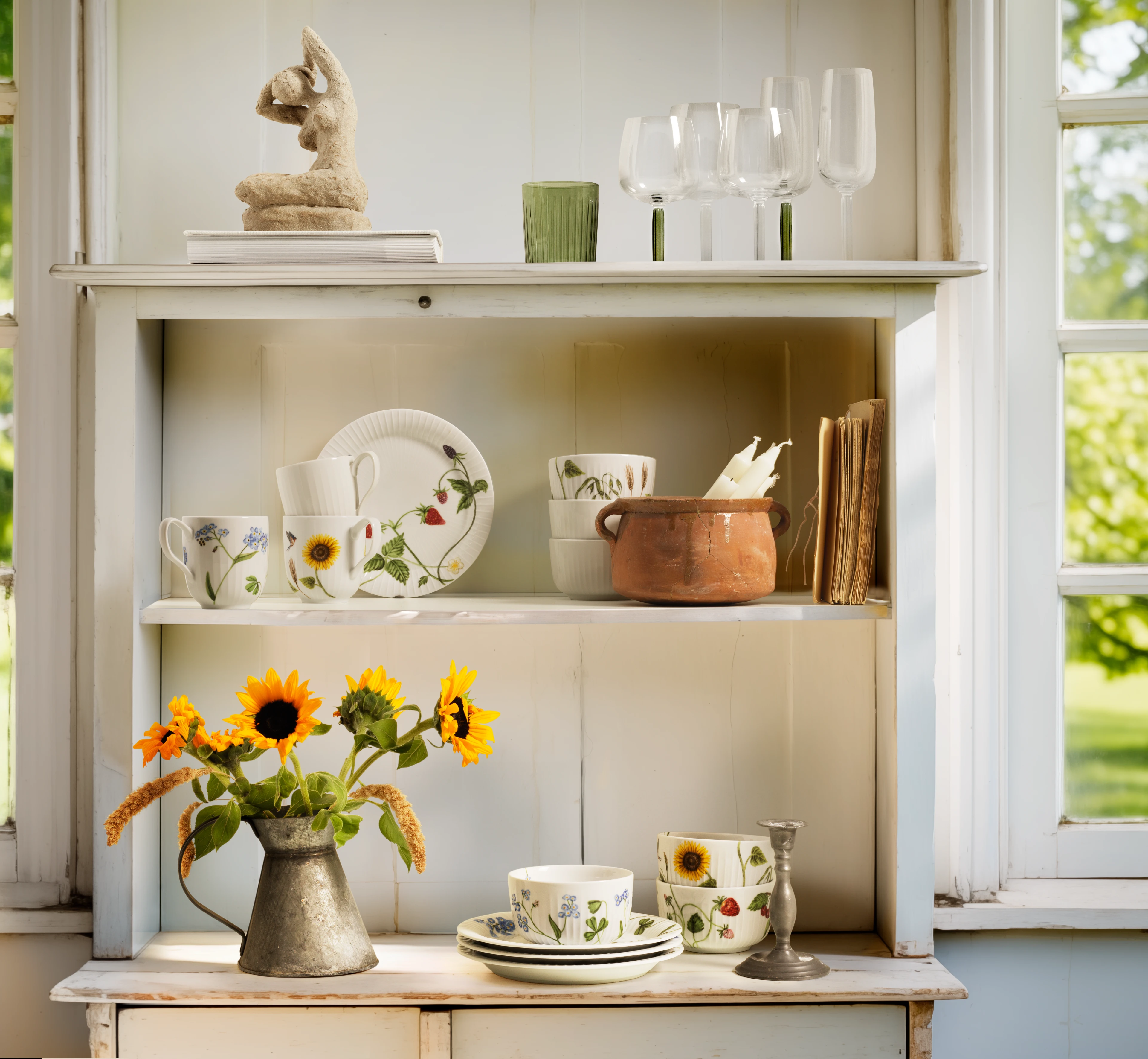 Mugg 33 cl från Kähler i färgen Sunflower, tillverkad av Keramik