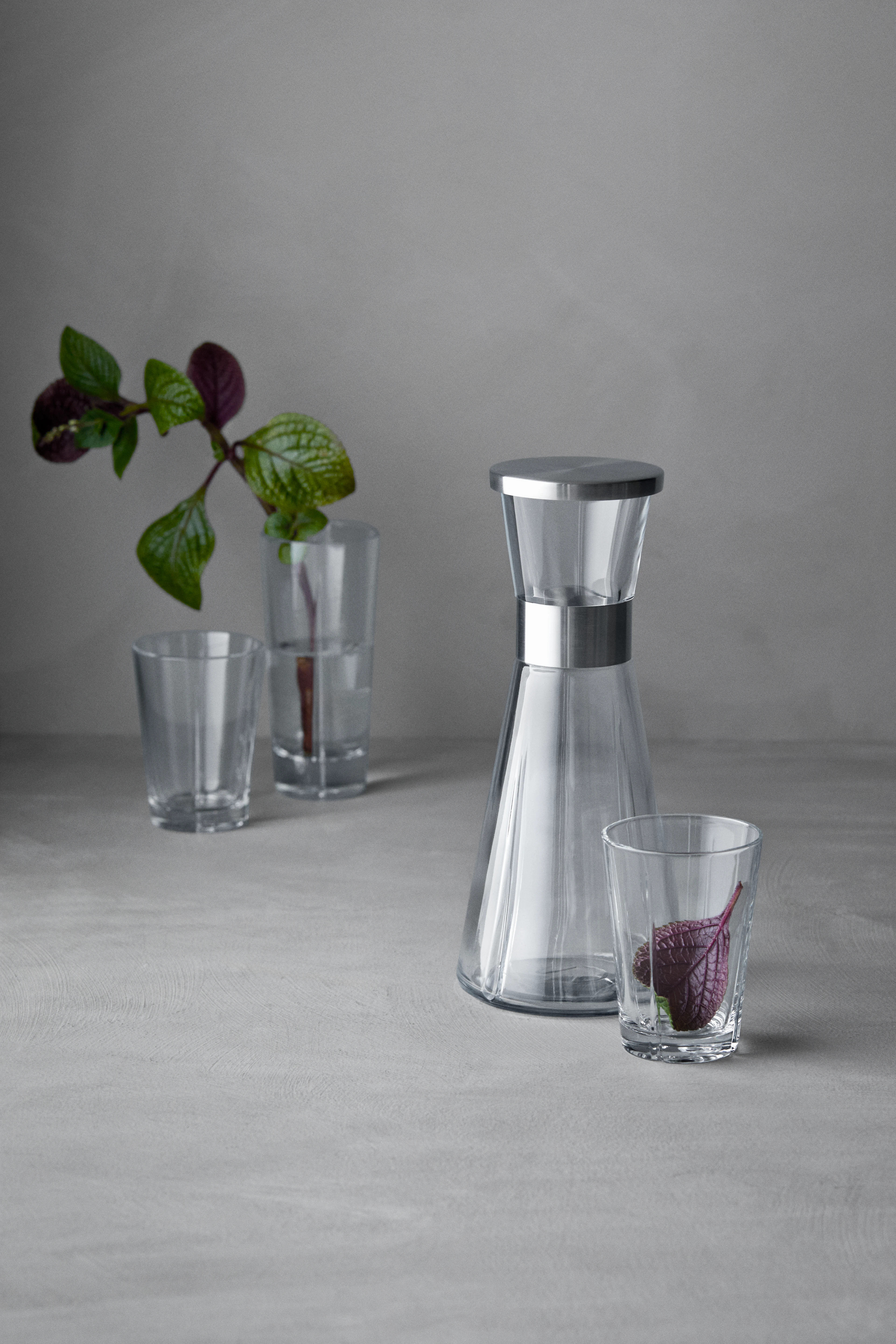 Water carafe lid Ø8.5 cm from Rosendahl in Stainless steel color, made of Metal