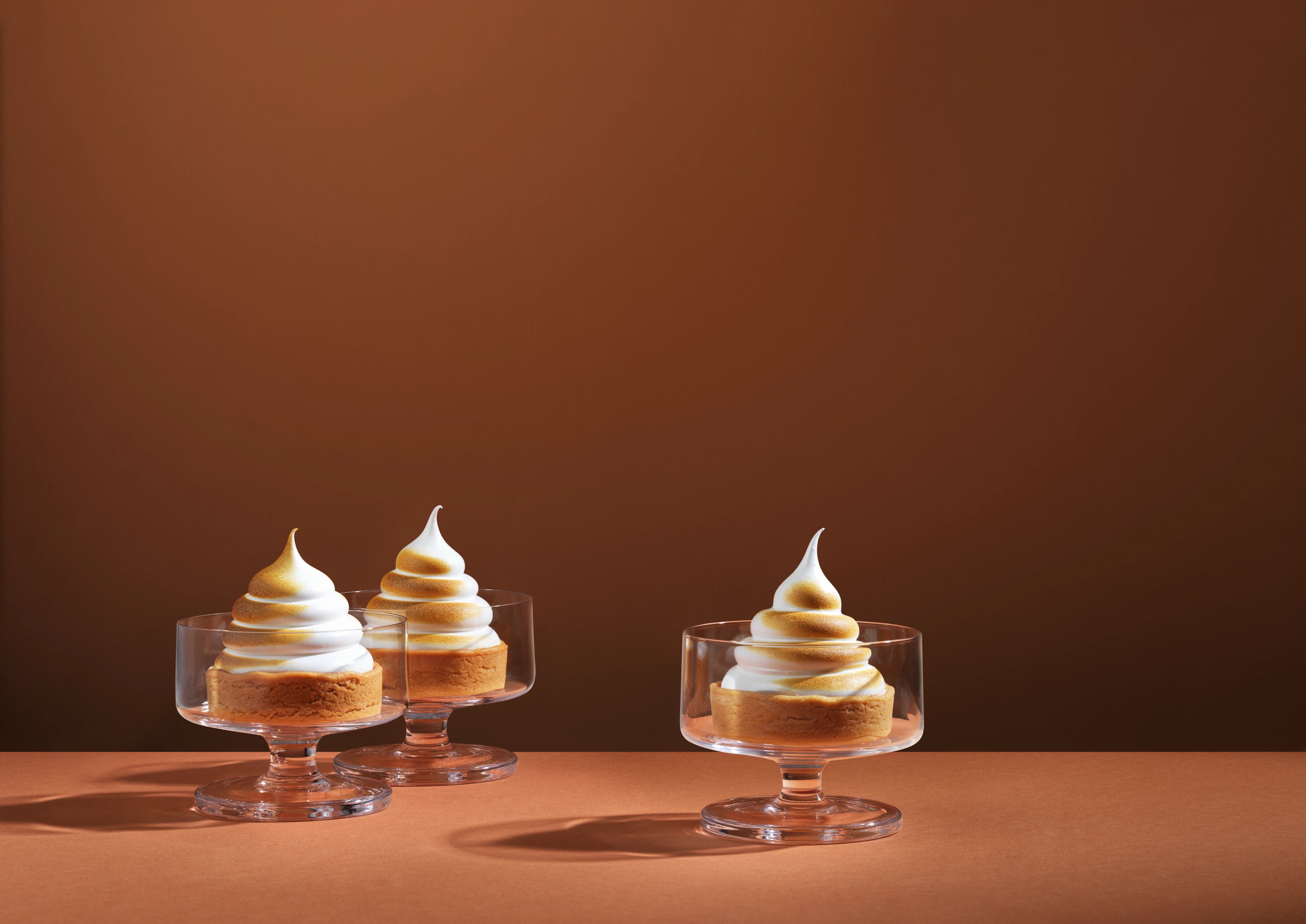 Champagne/Dessertskål 20 cl 4 stk. fra Holmegaard i farven Klar, lavet af Glas