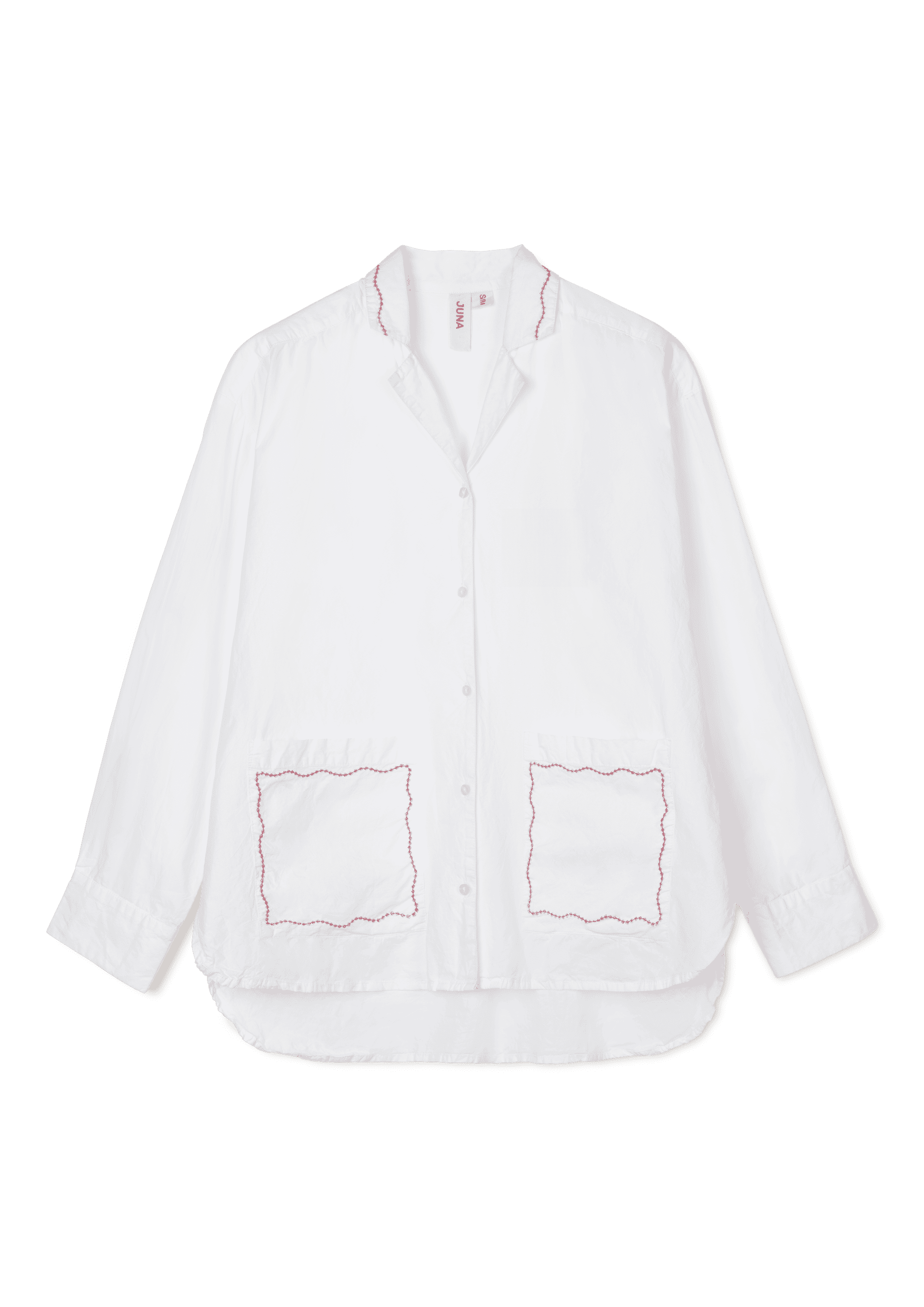 JUNA Lollipop Sofie Shirt S/M hvid - Køb hos Rosendahl.com