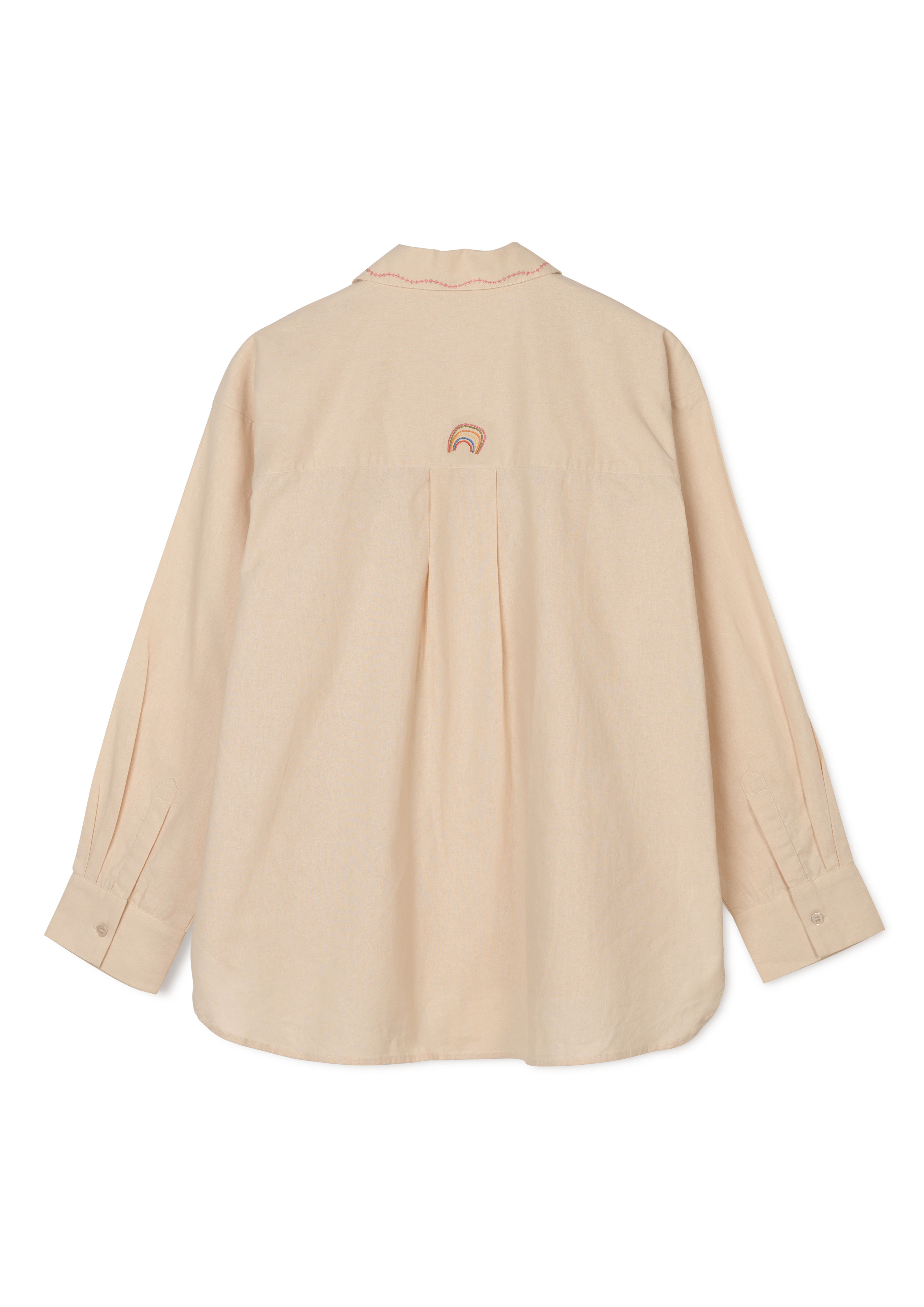 Sofie Shirt M/L från JUNA i färgen Sand, tillverkad av Bomull