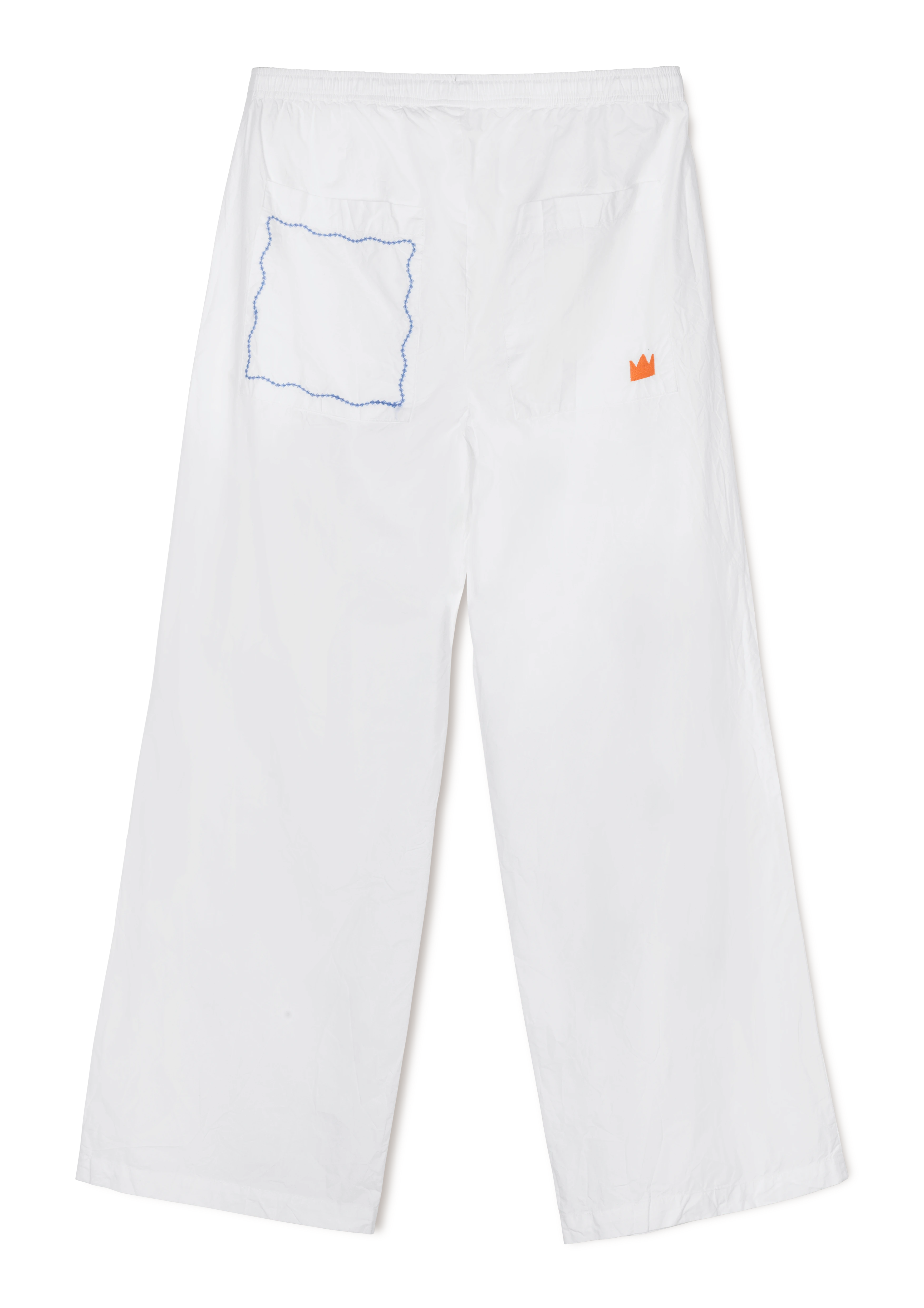 Sofie Pants von JUNA in der Farbe Weiss, hergestellt aus Baumwolle