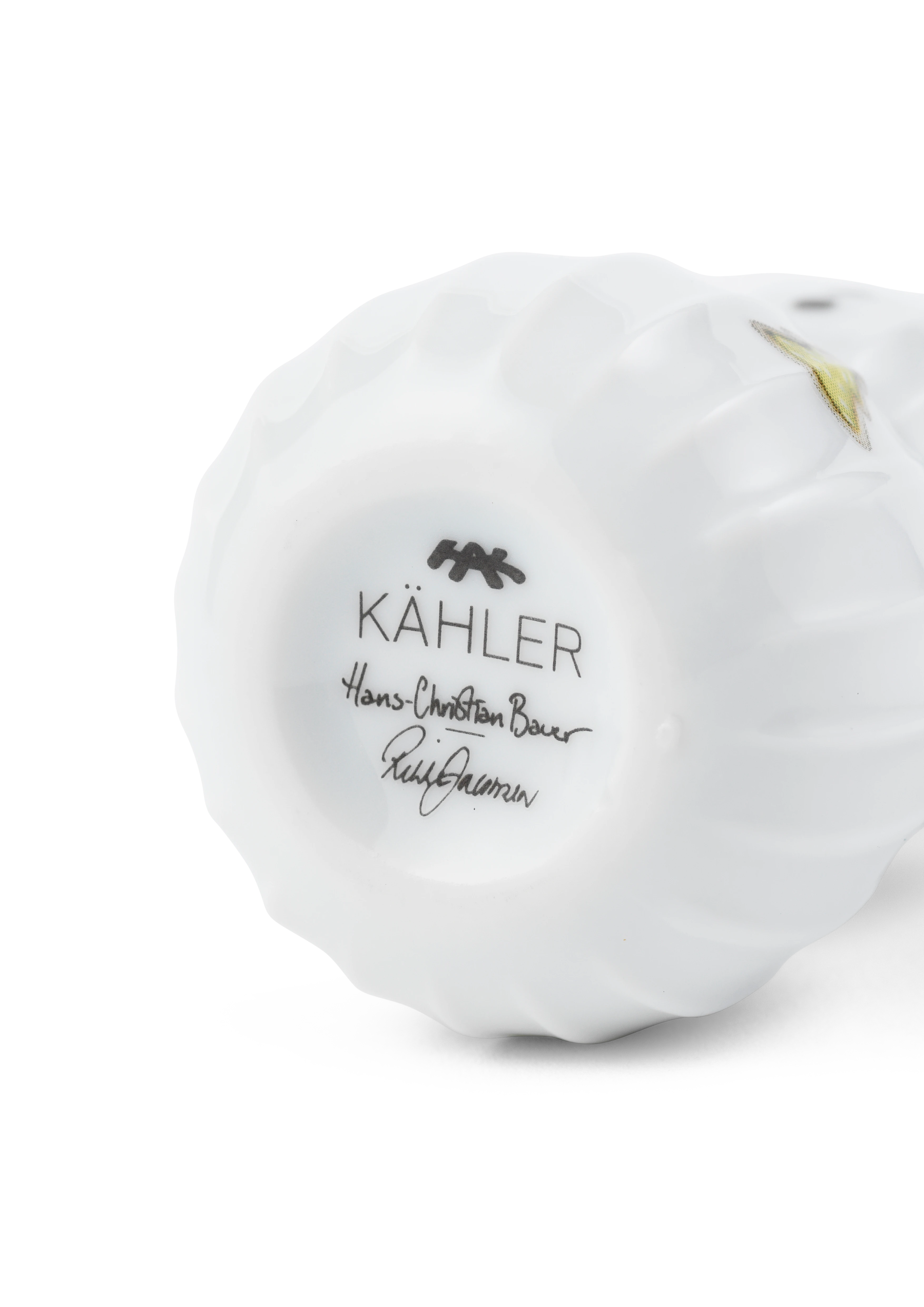 Snowboy H9 from Kähler  in White w. deco color, made of Ceramics