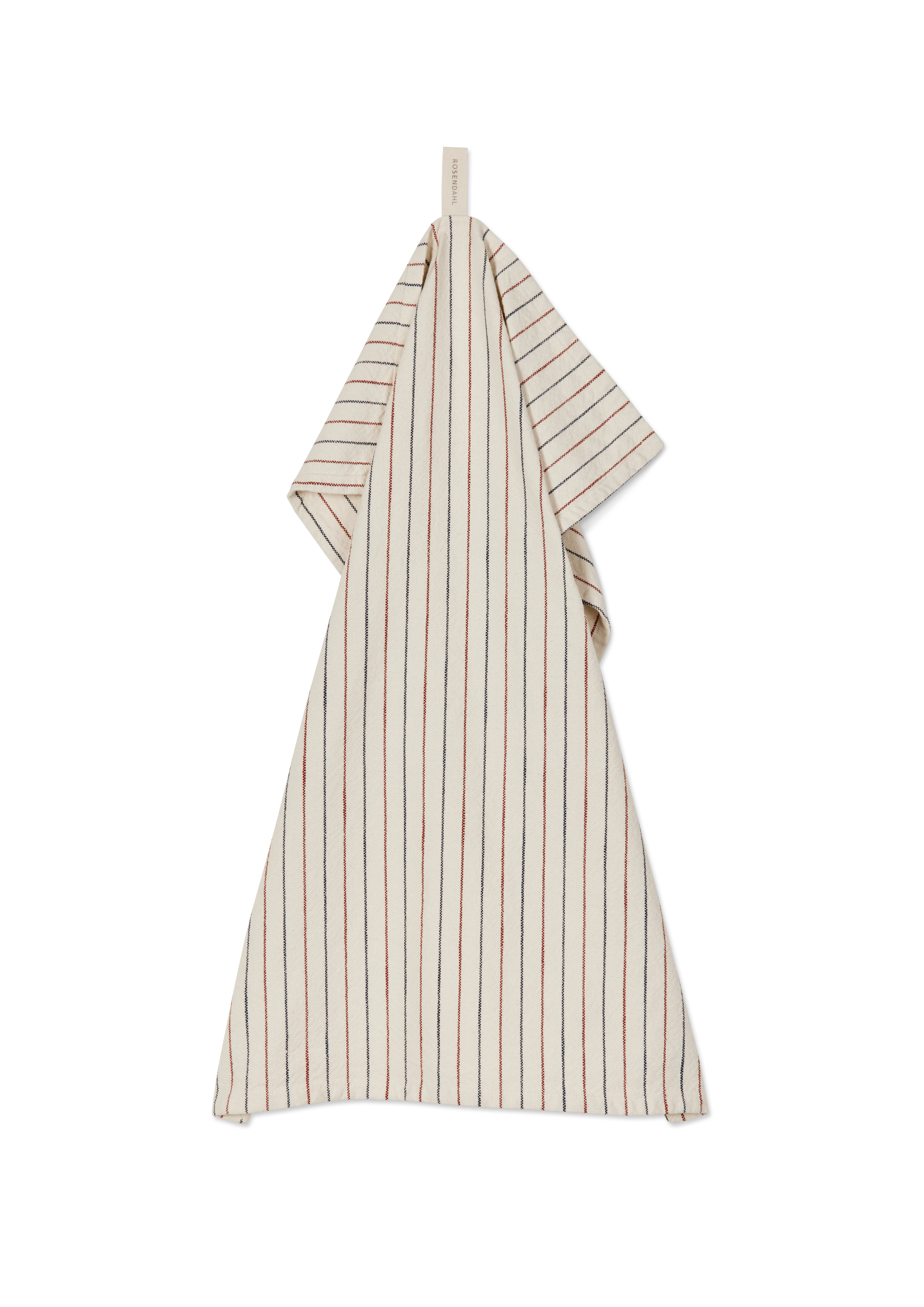 Garn Teatowel 50x70 cm from Rosendahl in Blue/Terracotta color, made of Cotton blend