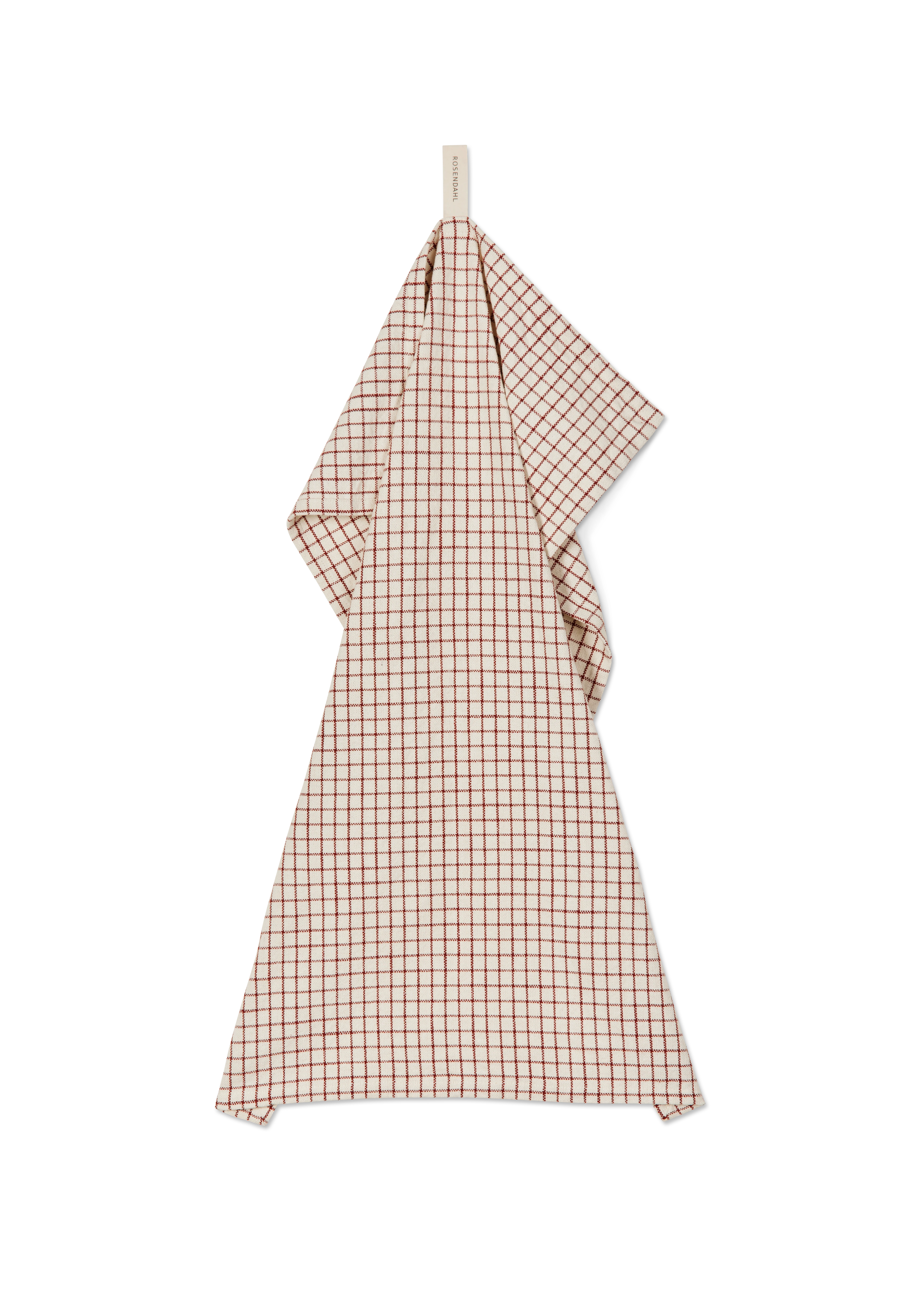 Garn Teatowel 50x70 cm from Rosendahl in Terracotta color, made of Cotton blend