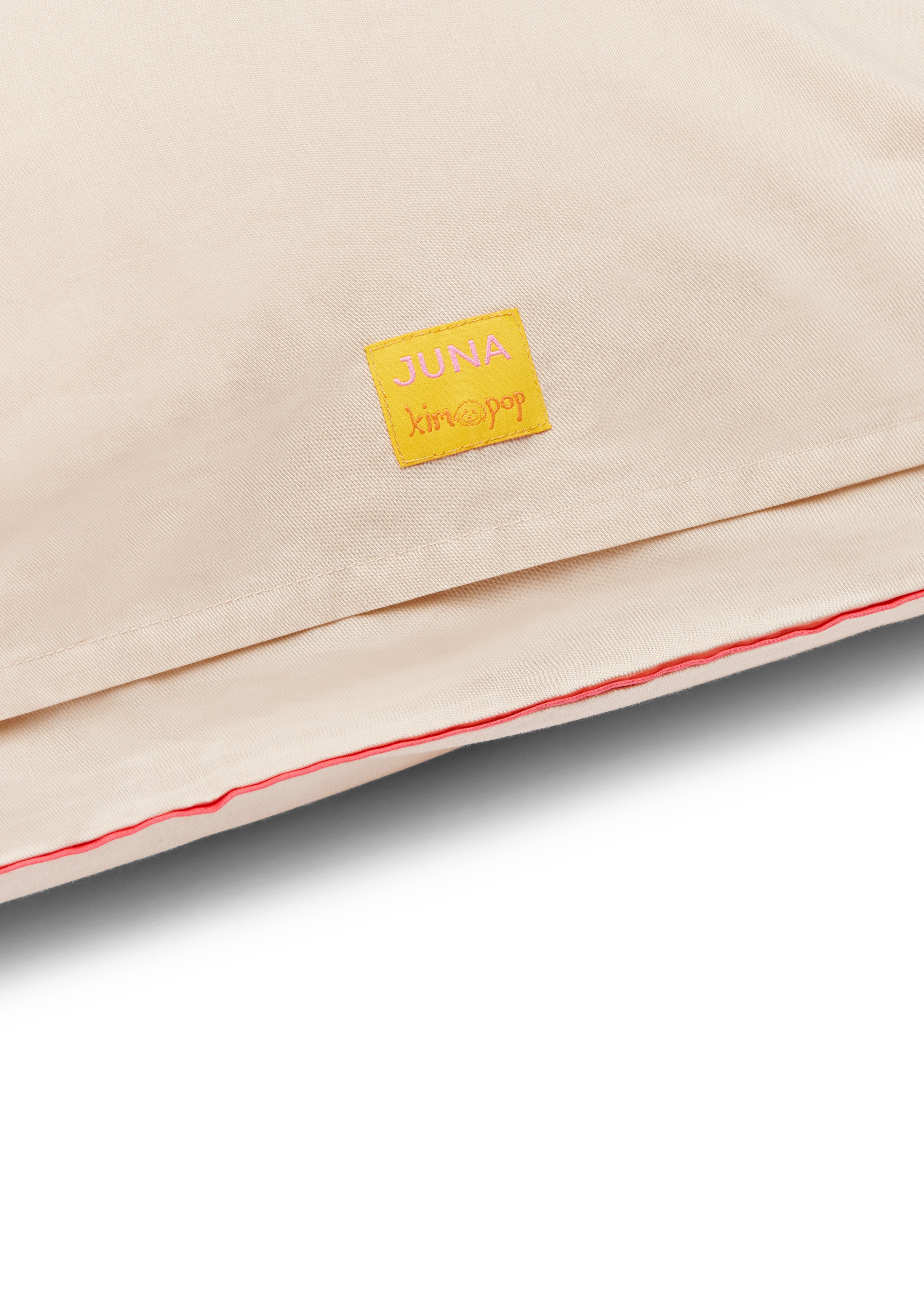 Pillowcase 63x60 cm from JUNA in Sand color, made of Cotton