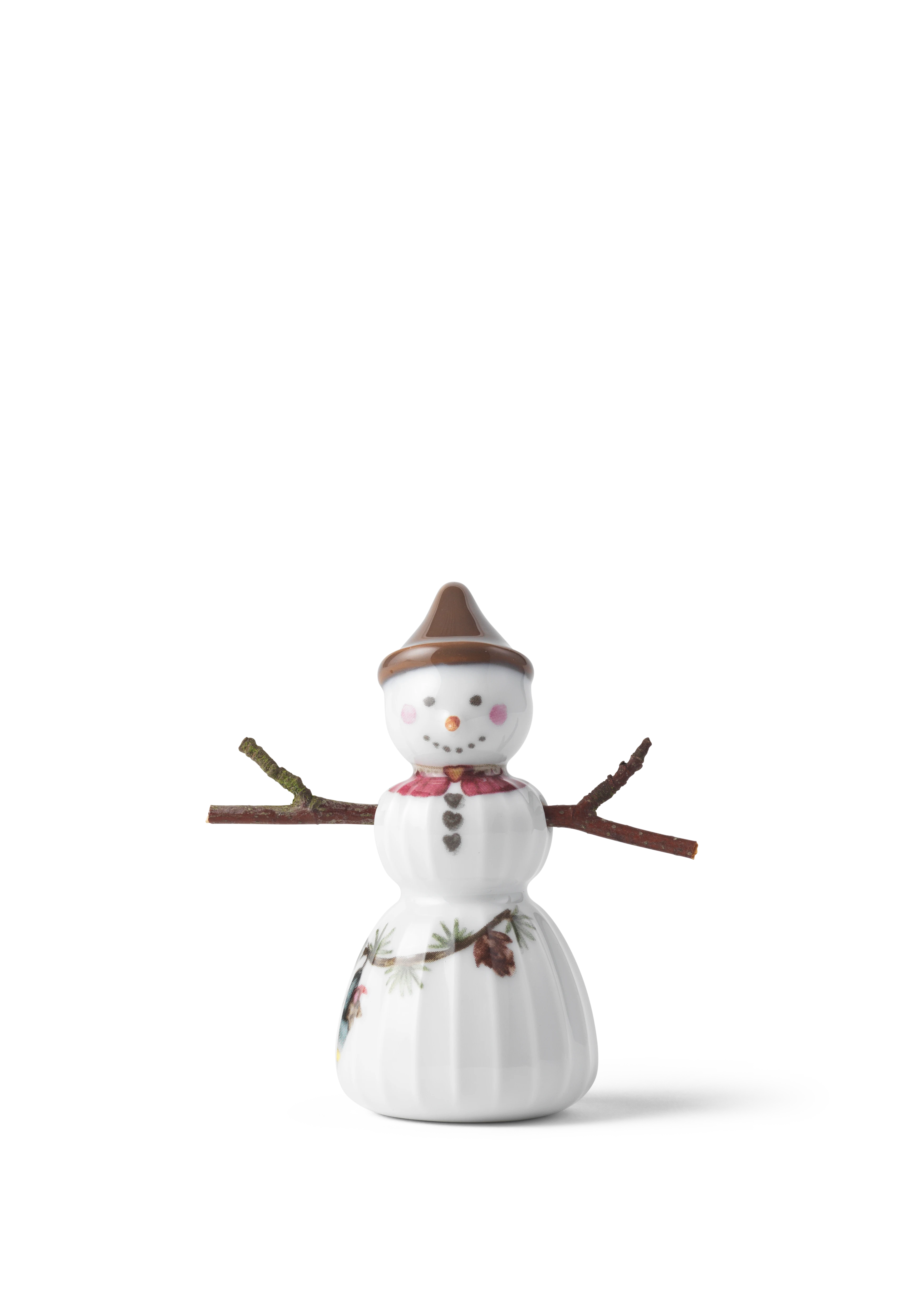 Snowgirl H8 from Kähler  in White w. deco color, made of Ceramics