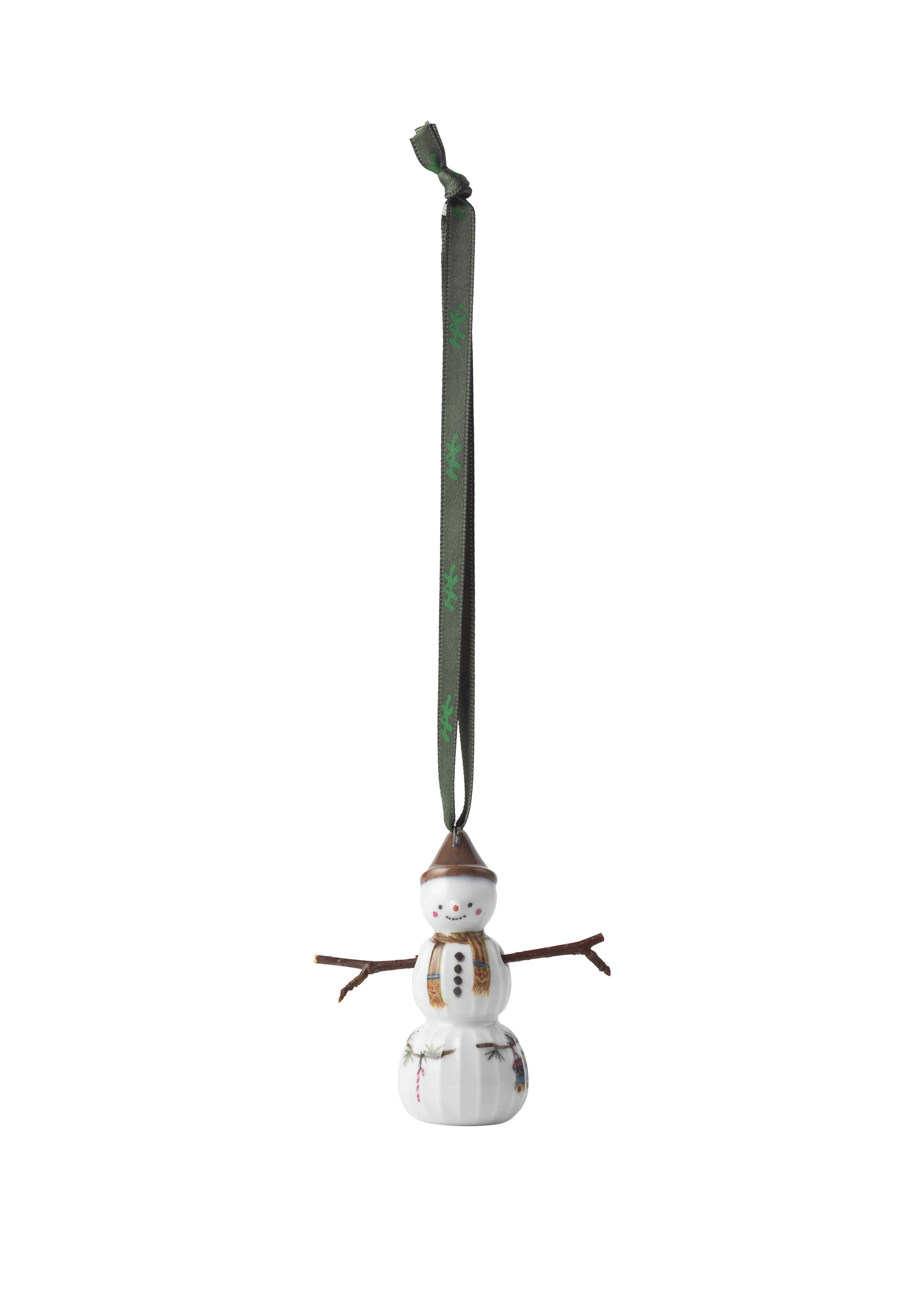 Snowboy hanging variant H7 from Kähler  in White w. deco color, made of Ceramics