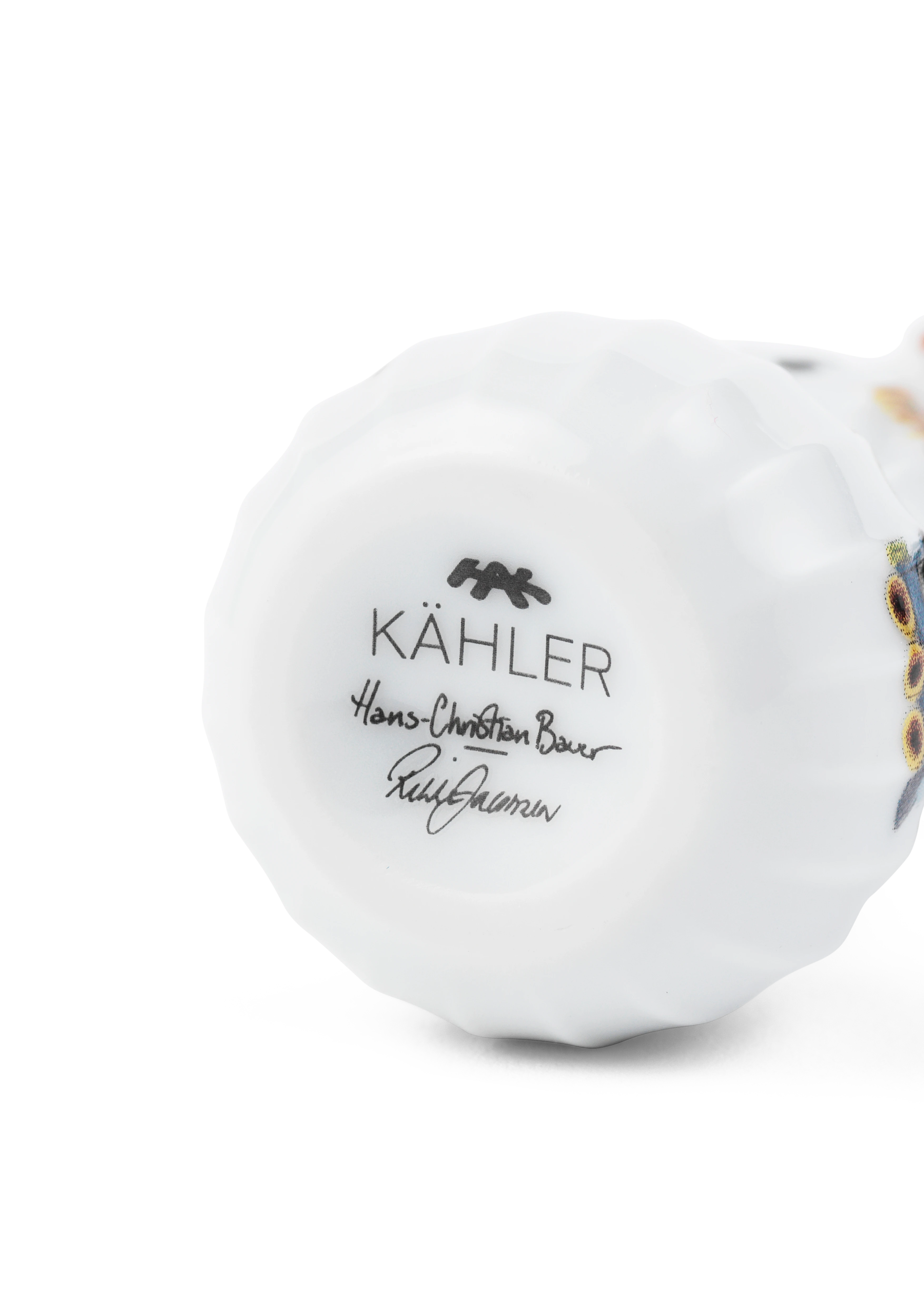 Snowboy hanging variant H7 from Kähler  in White w. deco color, made of Ceramics