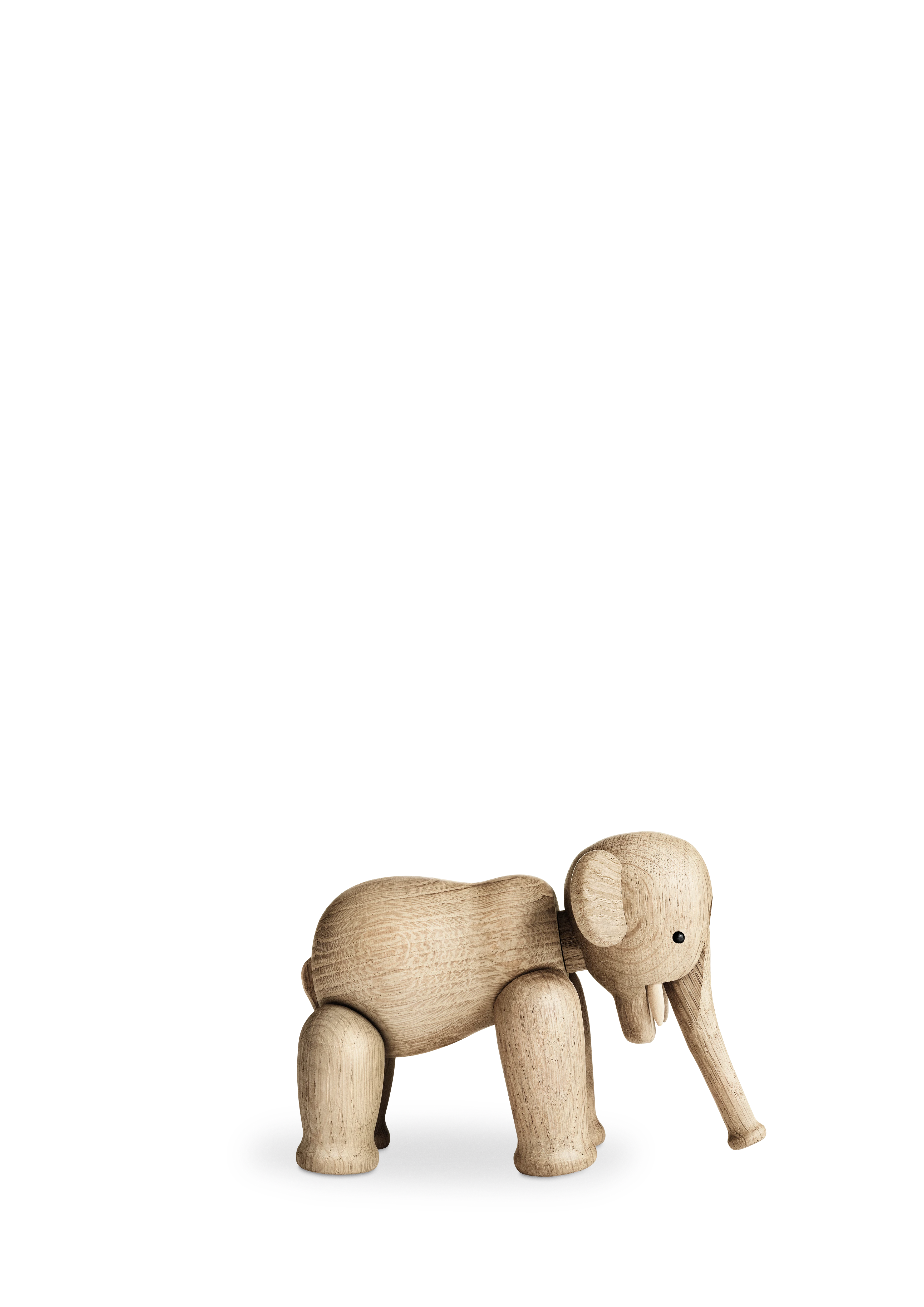 Elephant liliput from Kay Bojesen in Oak color, made of Wood