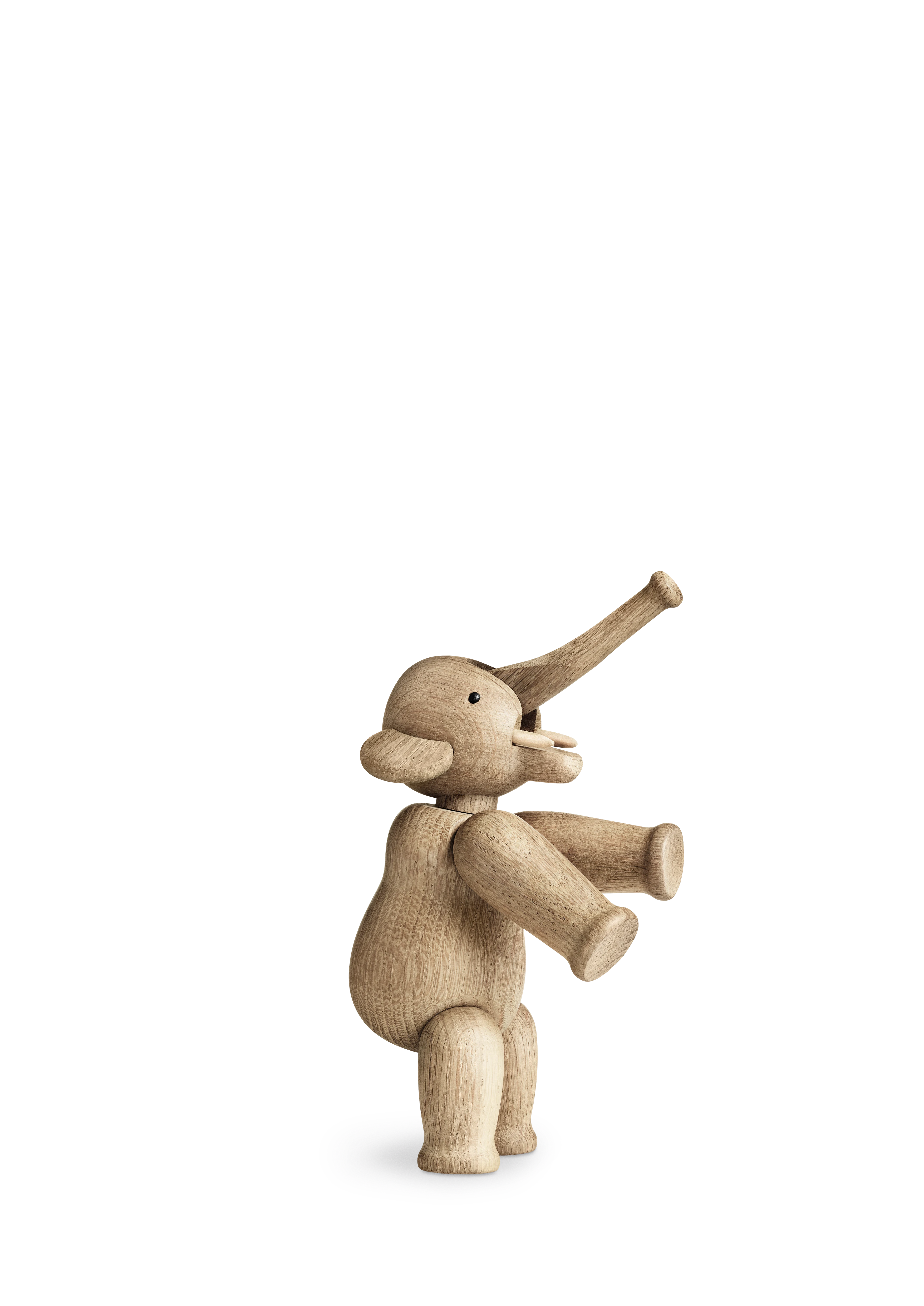 Elefant liliput fra Kay Bojesen i fargen Eik, laget av Tre