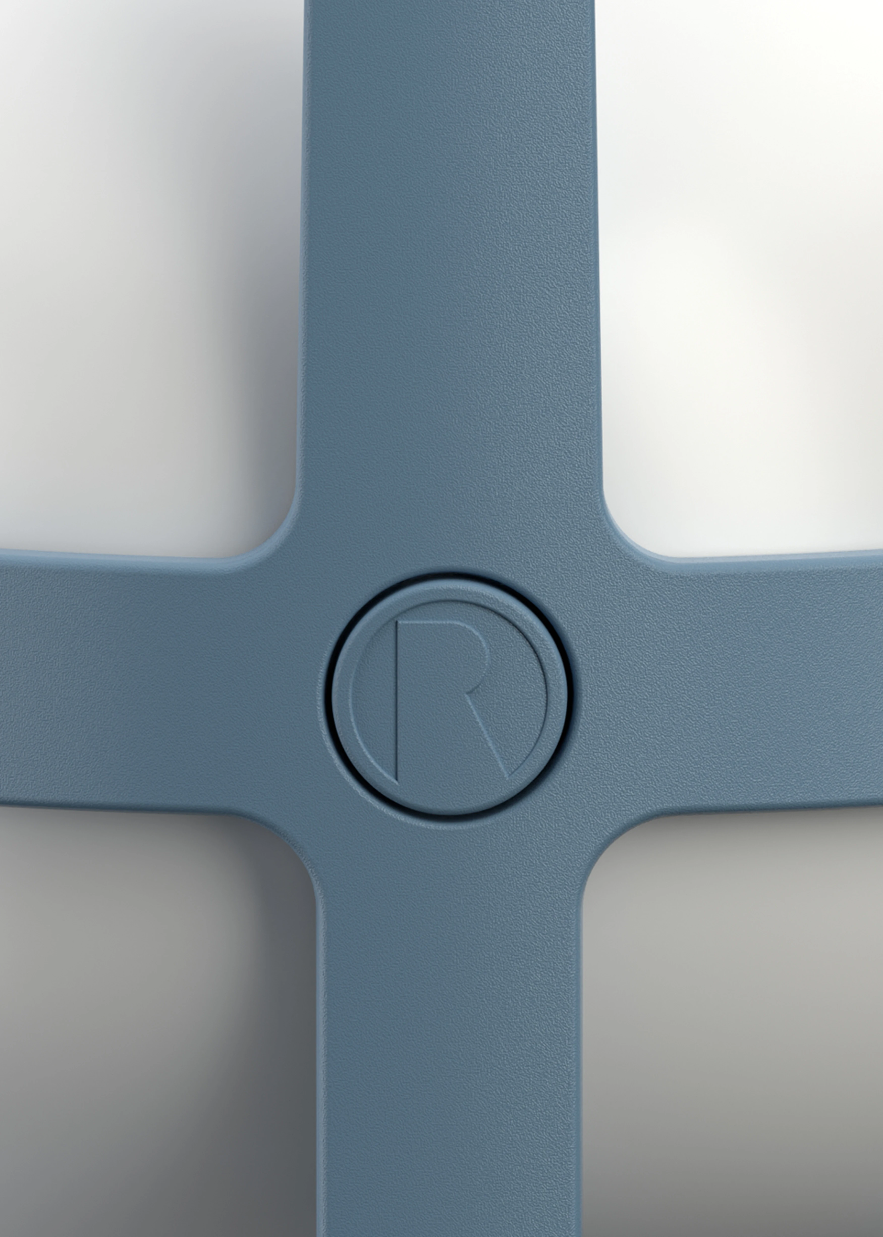 Solar Circular H25 from Rosendahl in Sky blue color, made of Plastic