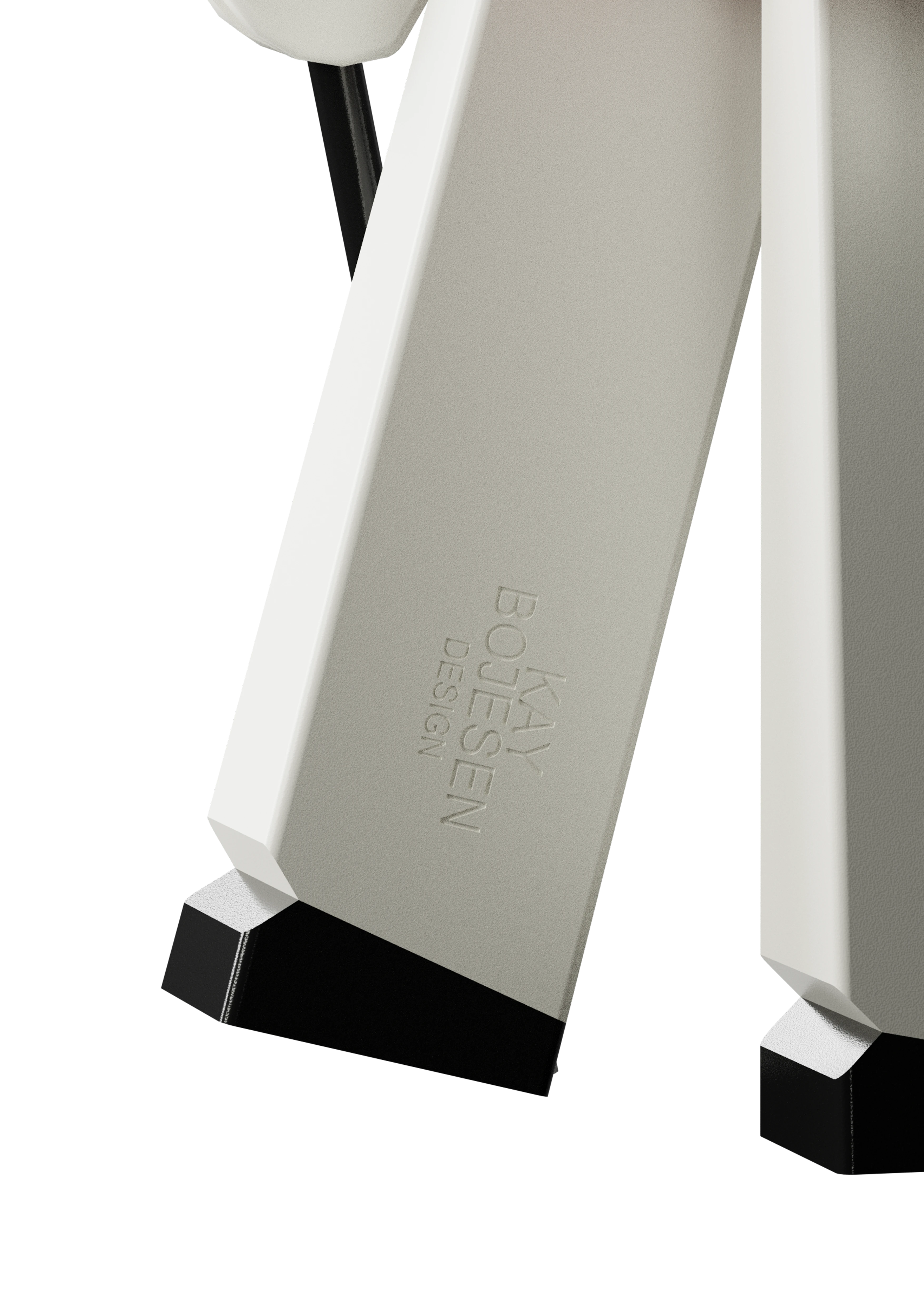 Tivoli Tamburmajor liten fra Kay Bojesen i fargen Rød/Hvit, laget av Tre