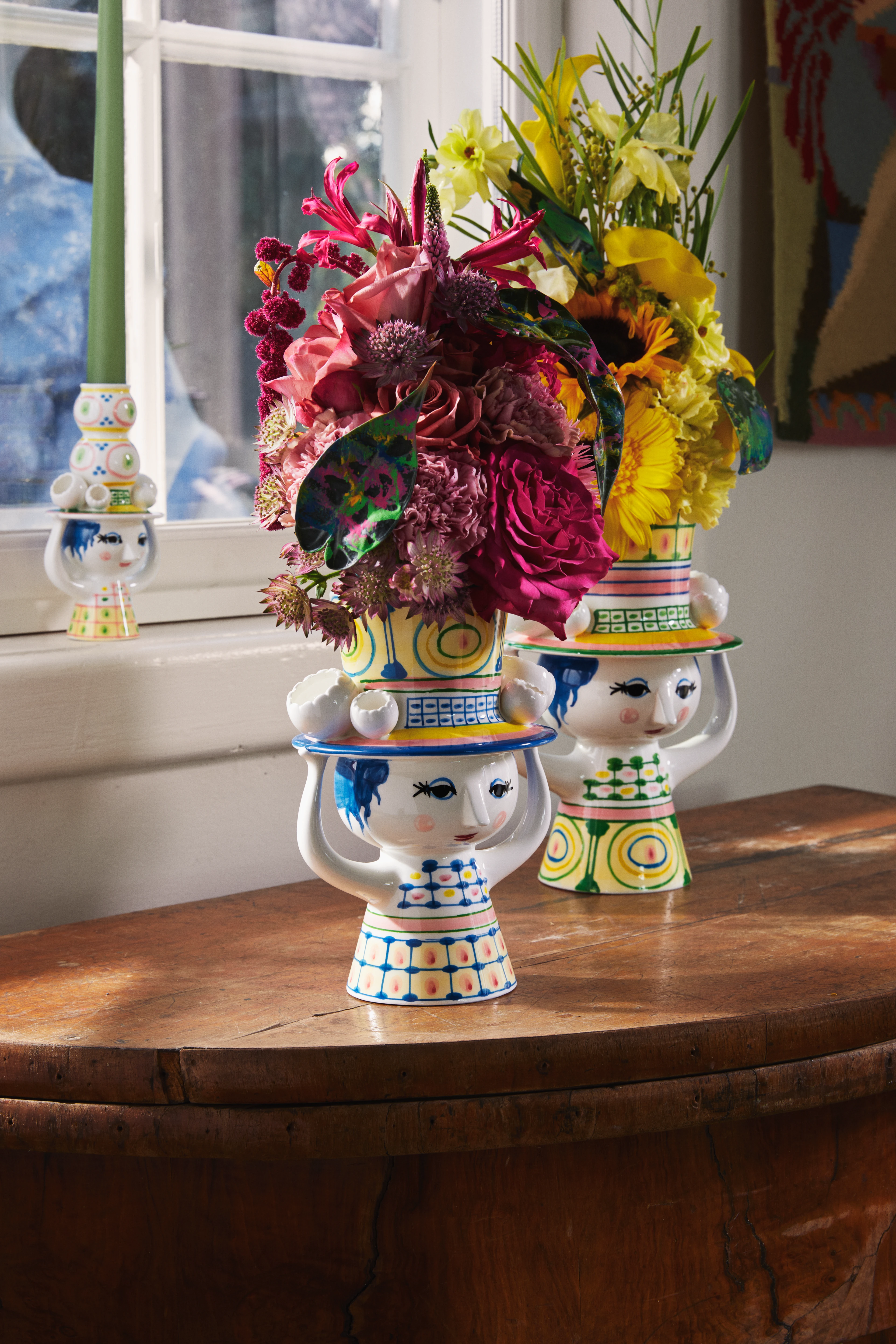 Bjørn Wiinblad - Lady with hat