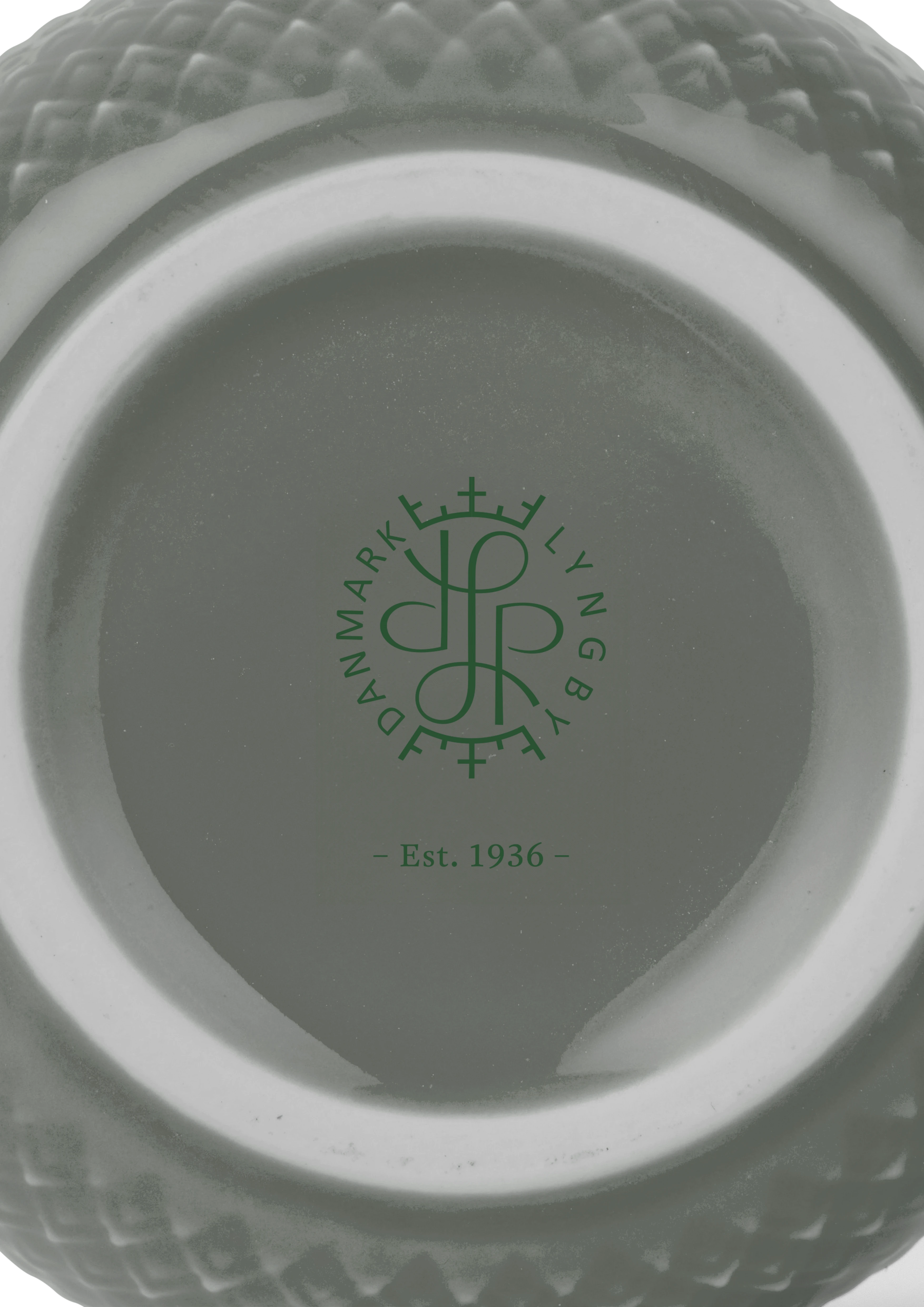 Kopp med hank 39 cl fra Lyngby Porcelæn i fargen Moss, laget av Keramikk