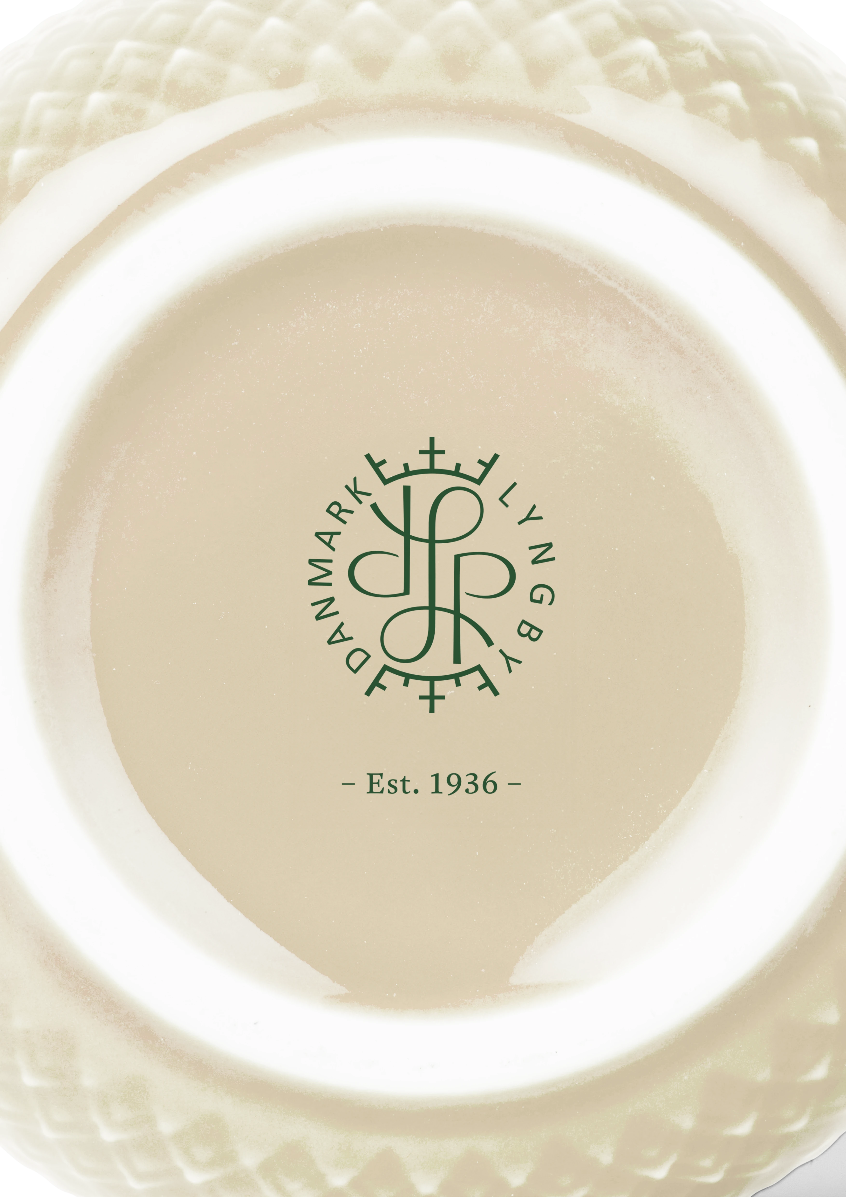 Becher mit Henkel 39 cl von Lyngby Porcelæn in der Farbe Marble, hergestellt aus Keramik