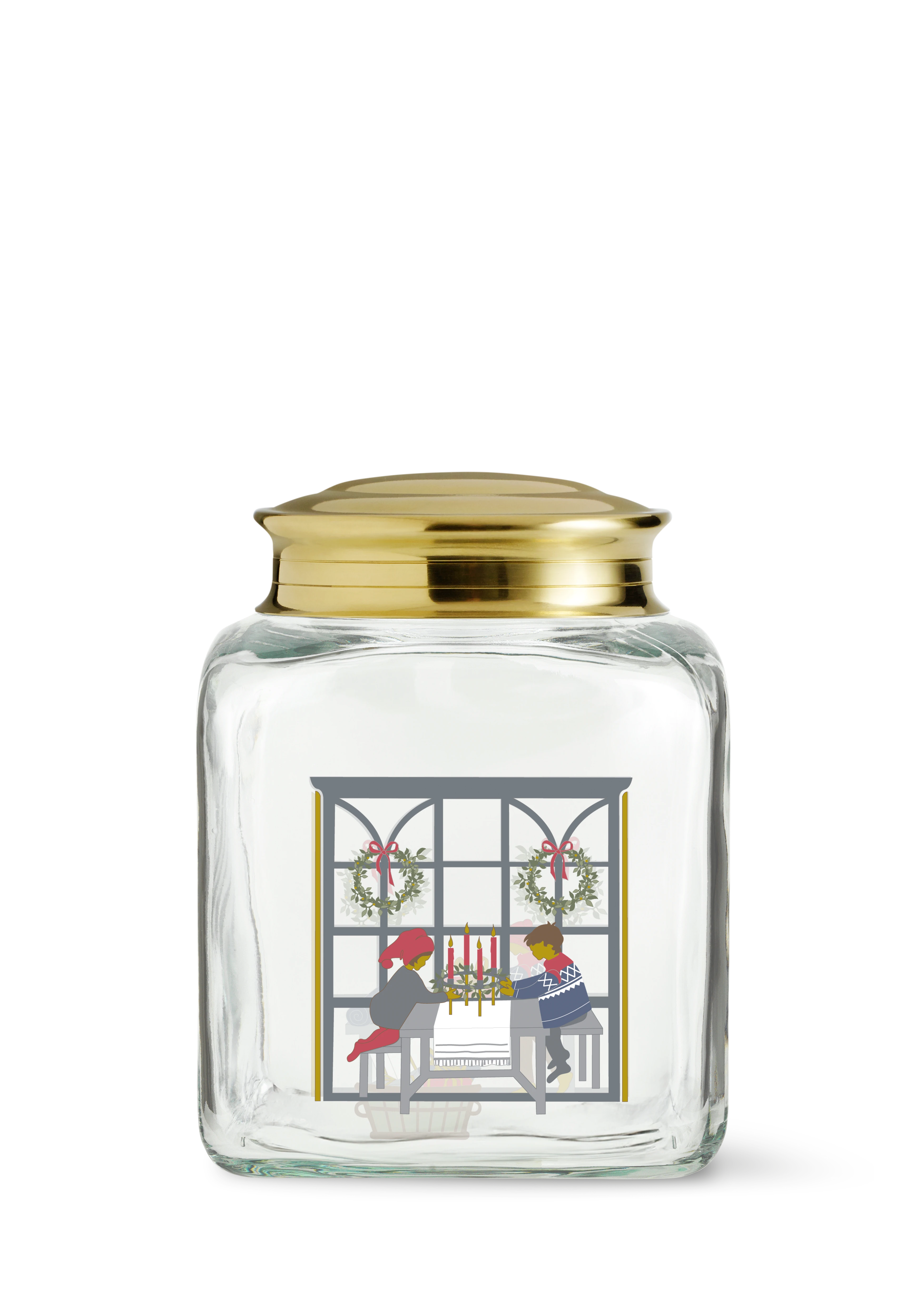 Julekageglas 2024 H16 fra Holmegaard i farven Multi, lavet af Glas