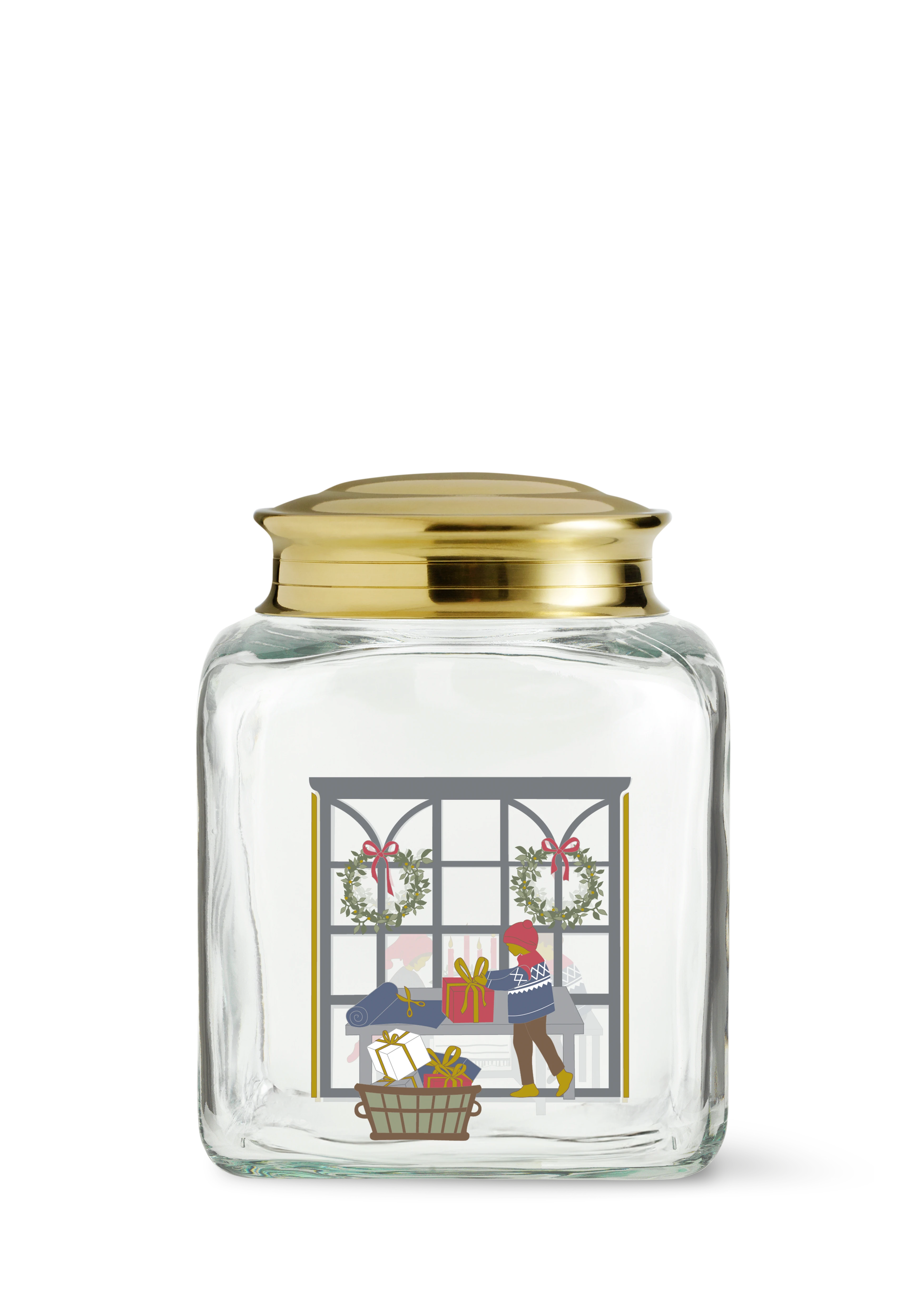 Julekageglas 2024 H16 fra Holmegaard i farven Multi, lavet af Glas