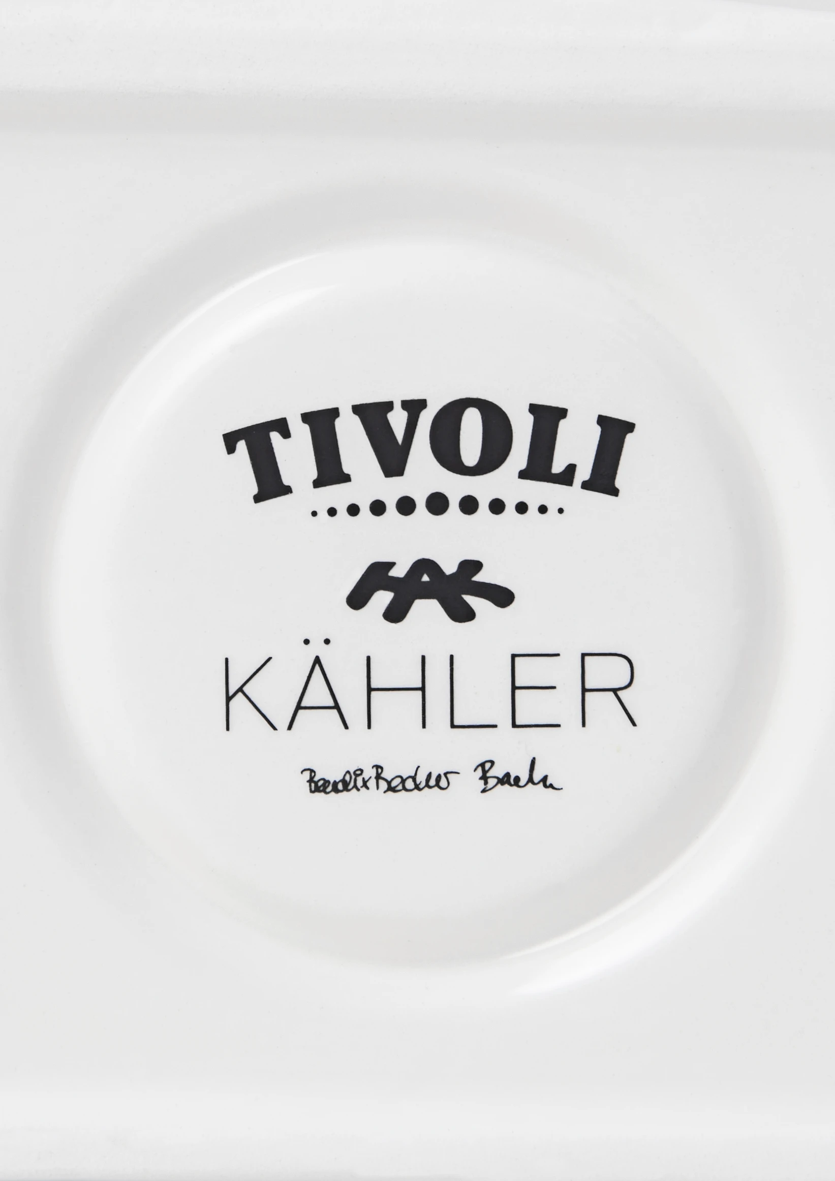 Lichthaus Karussell Ø12 cm von Kähler in der Farbe Weiss, hergestellt aus Keramik