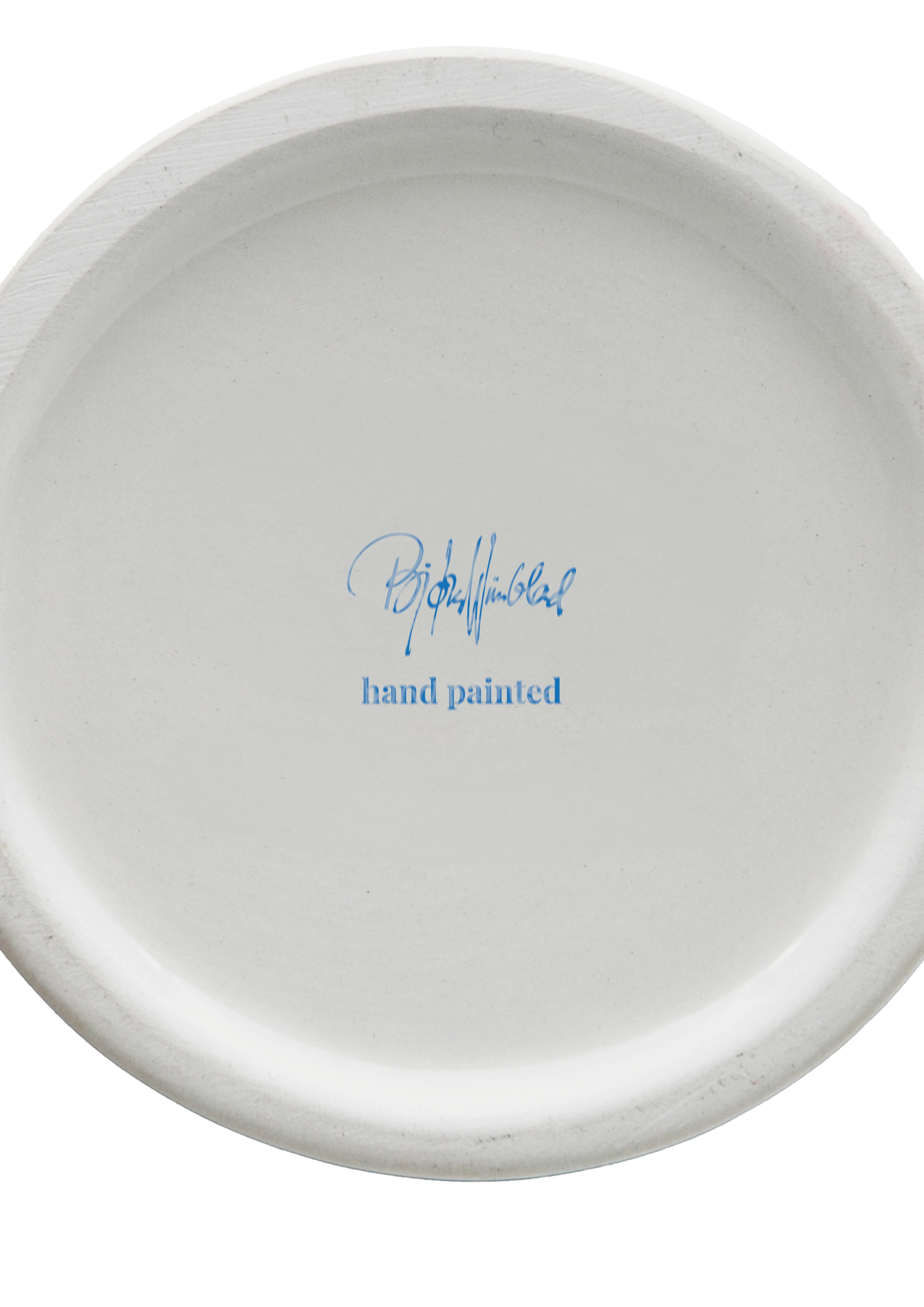 Vas H24.5 cm från Bjørn Wiinblad i färgen Grön, tillverkad av Keramik