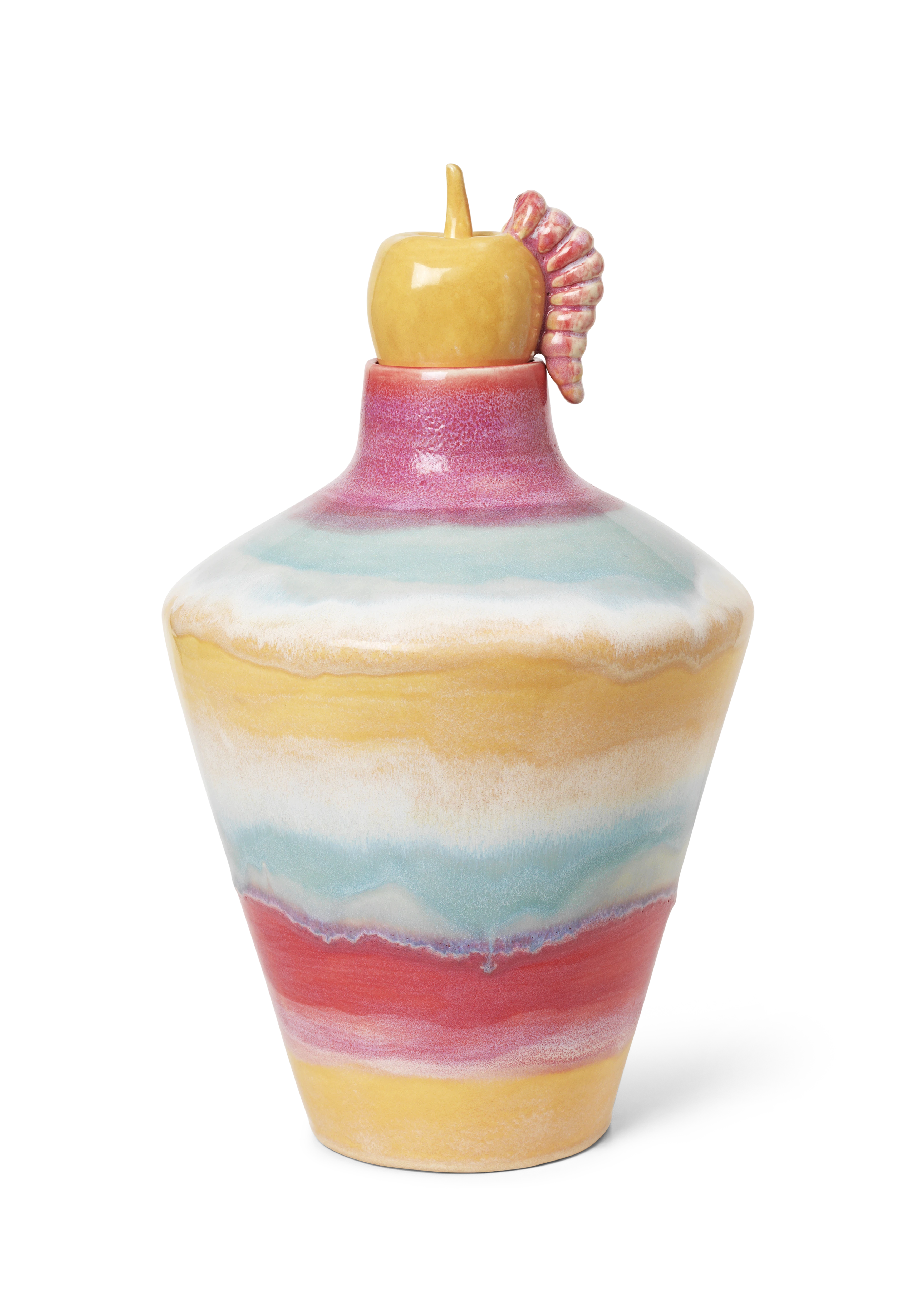 med æble Vase H39 cm