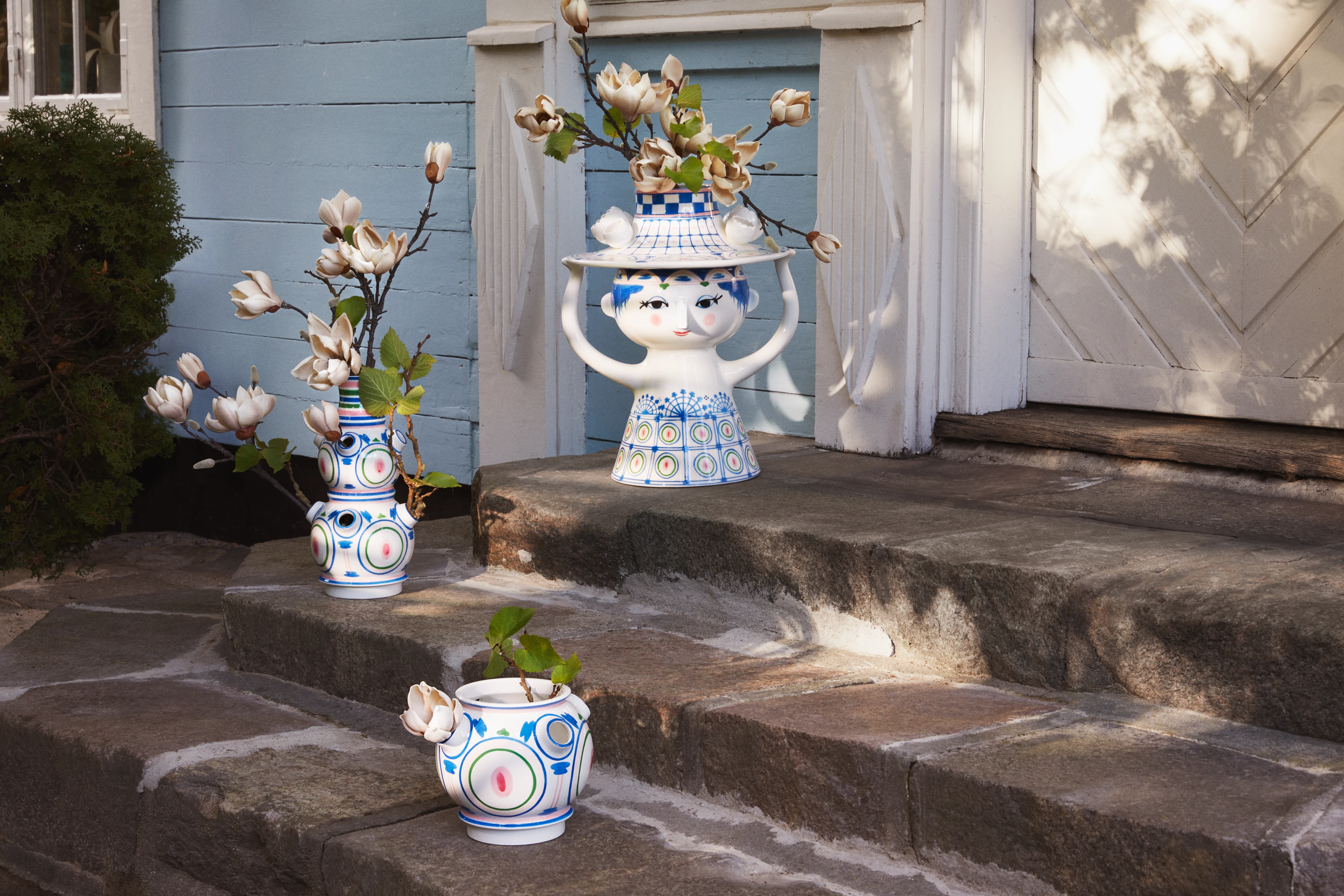 Gulvvase H100 cm fra Bjørn Wiinblad i farven , lavet af Keramik