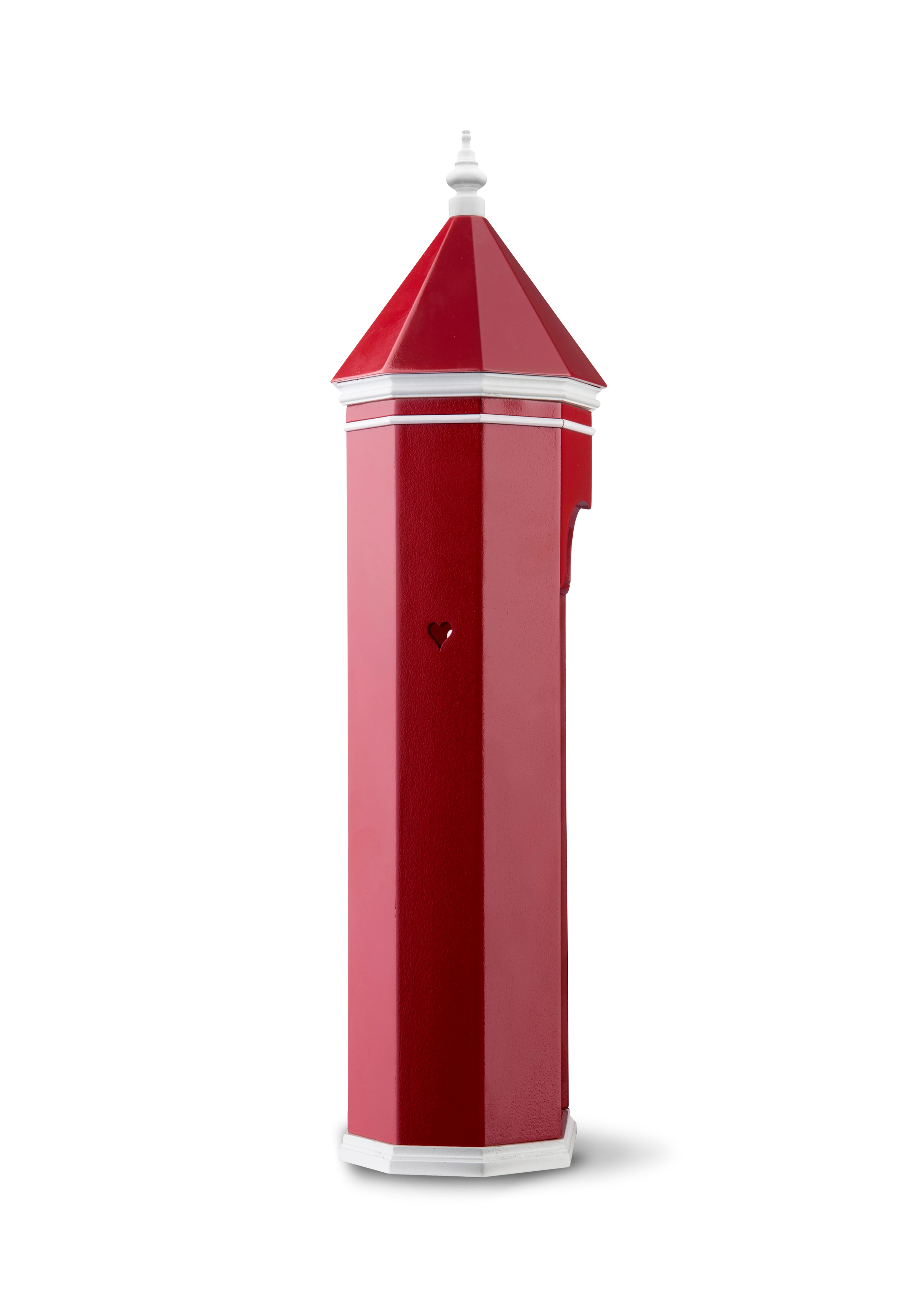 King Frederik X Sentry box H36 cm from Kay Bojesen in Red/White color, made of Wood
