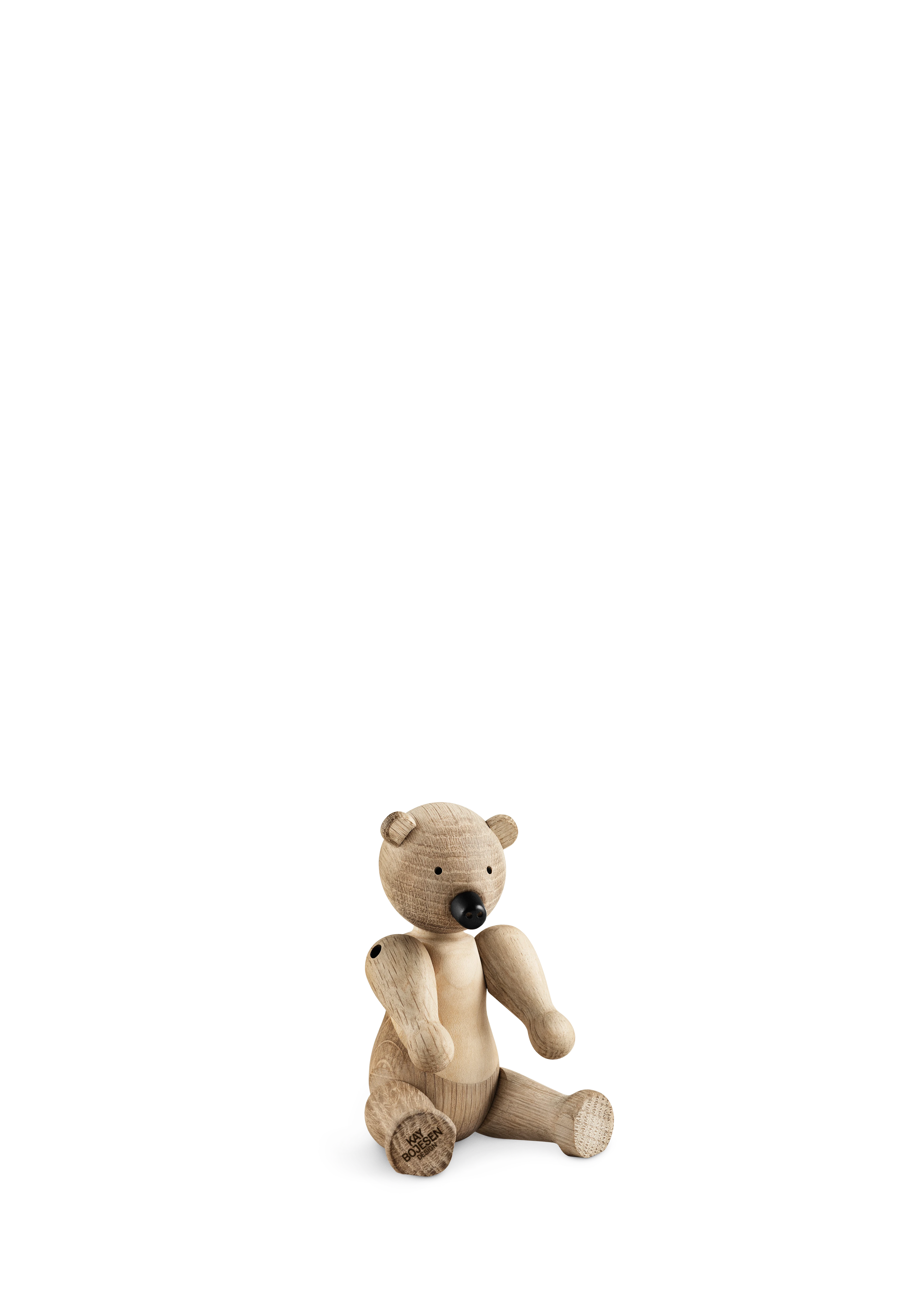 Bear liliput from Kay Bojesen in Oak/Maple color, made of Wood
