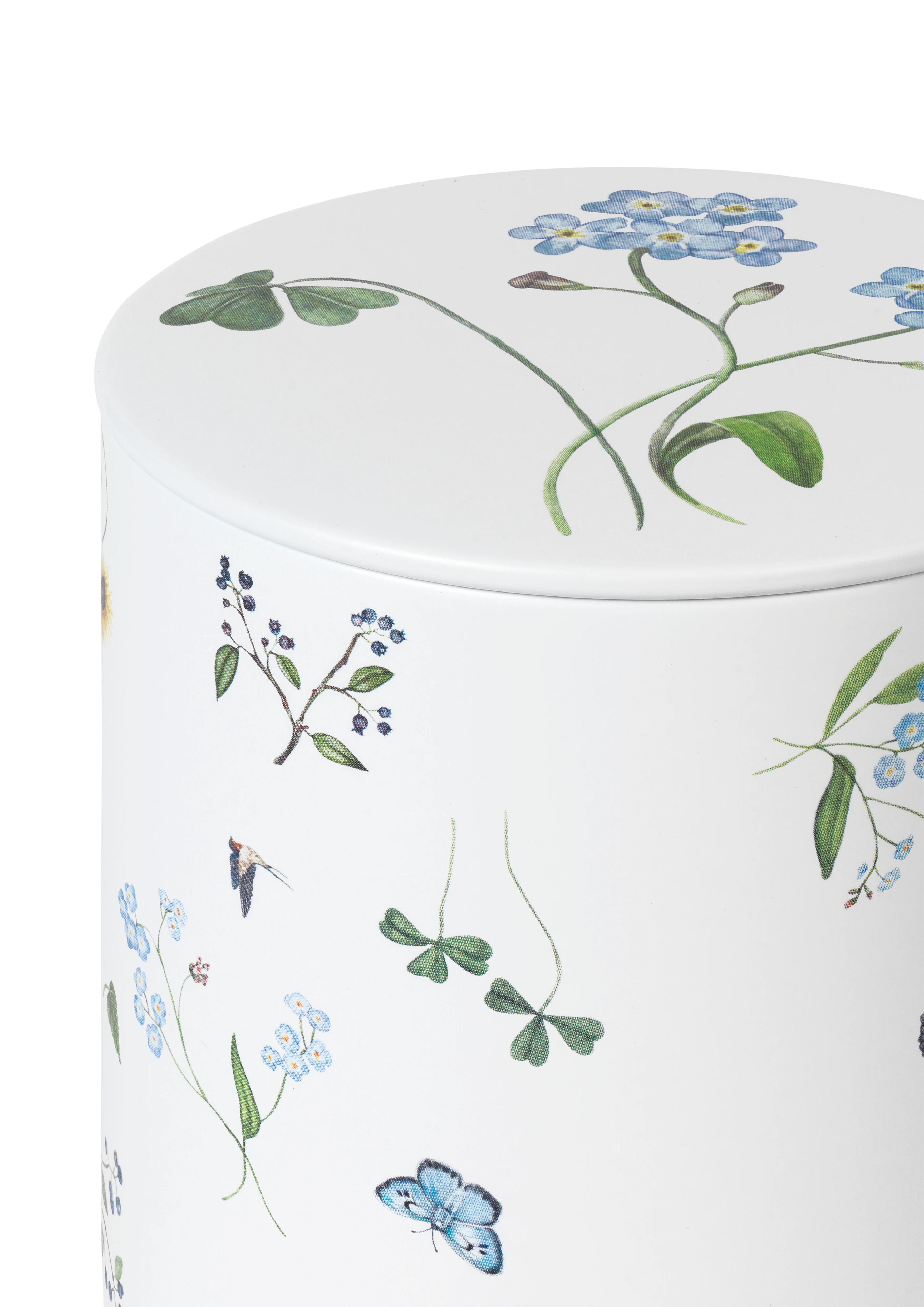 Storage tin H14.5 from Kähler  in Symphony color, made of Metal