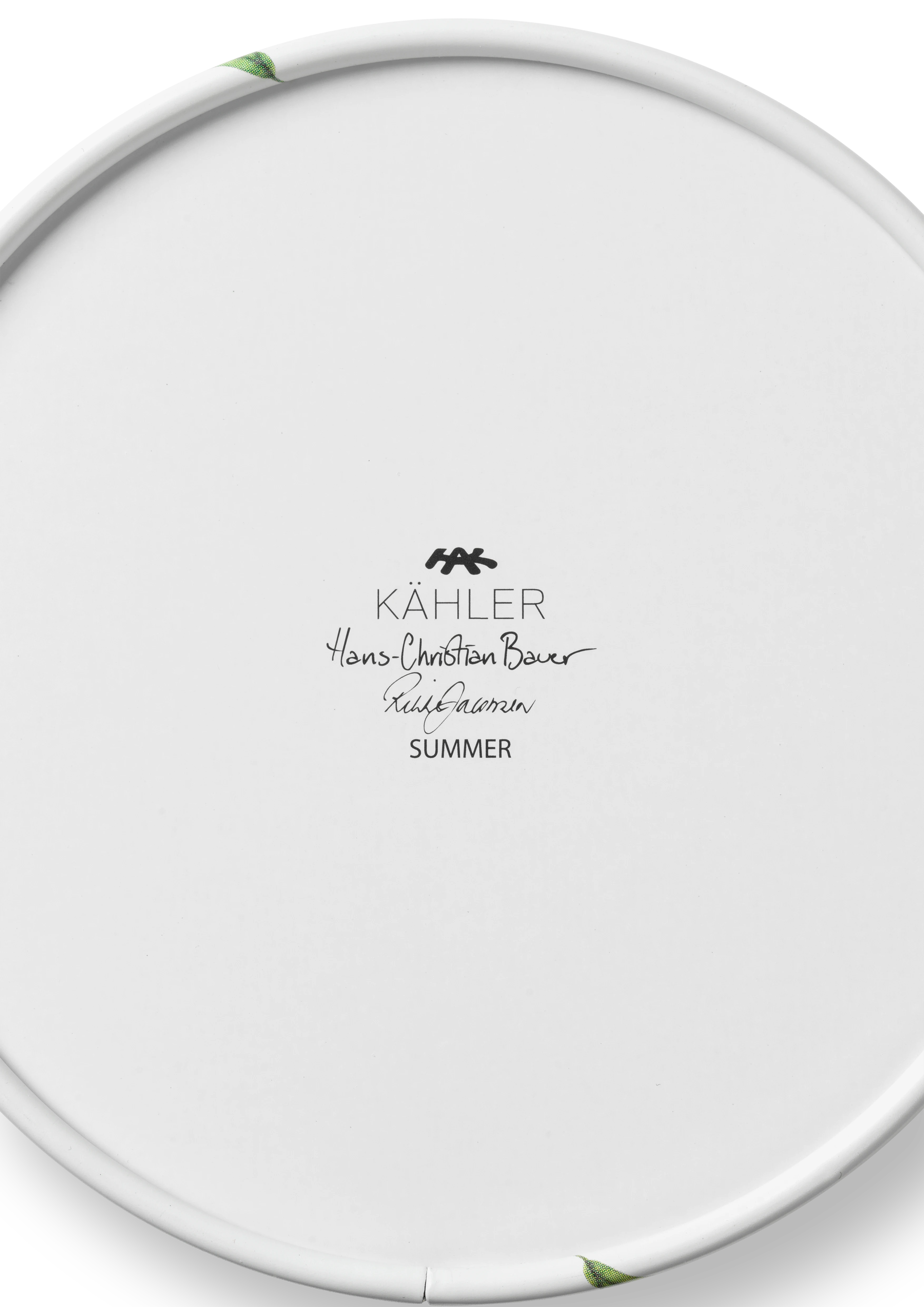 Opbevaringsdåse H18.5 fra Kähler i farven Symphony, lavet af Metal