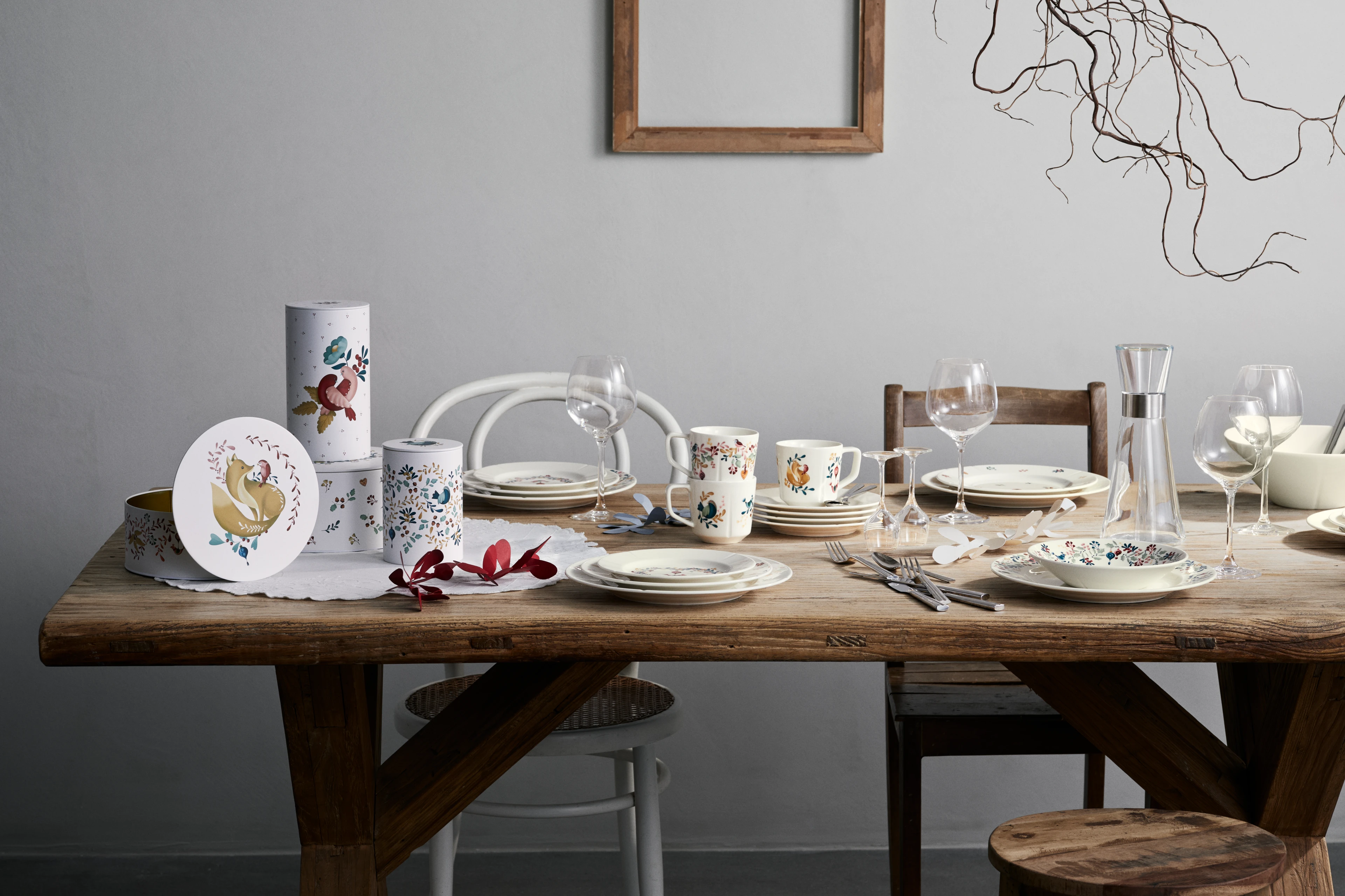 Mug 30 cl from Rosendahl in White w. deco color, made of Ceramics