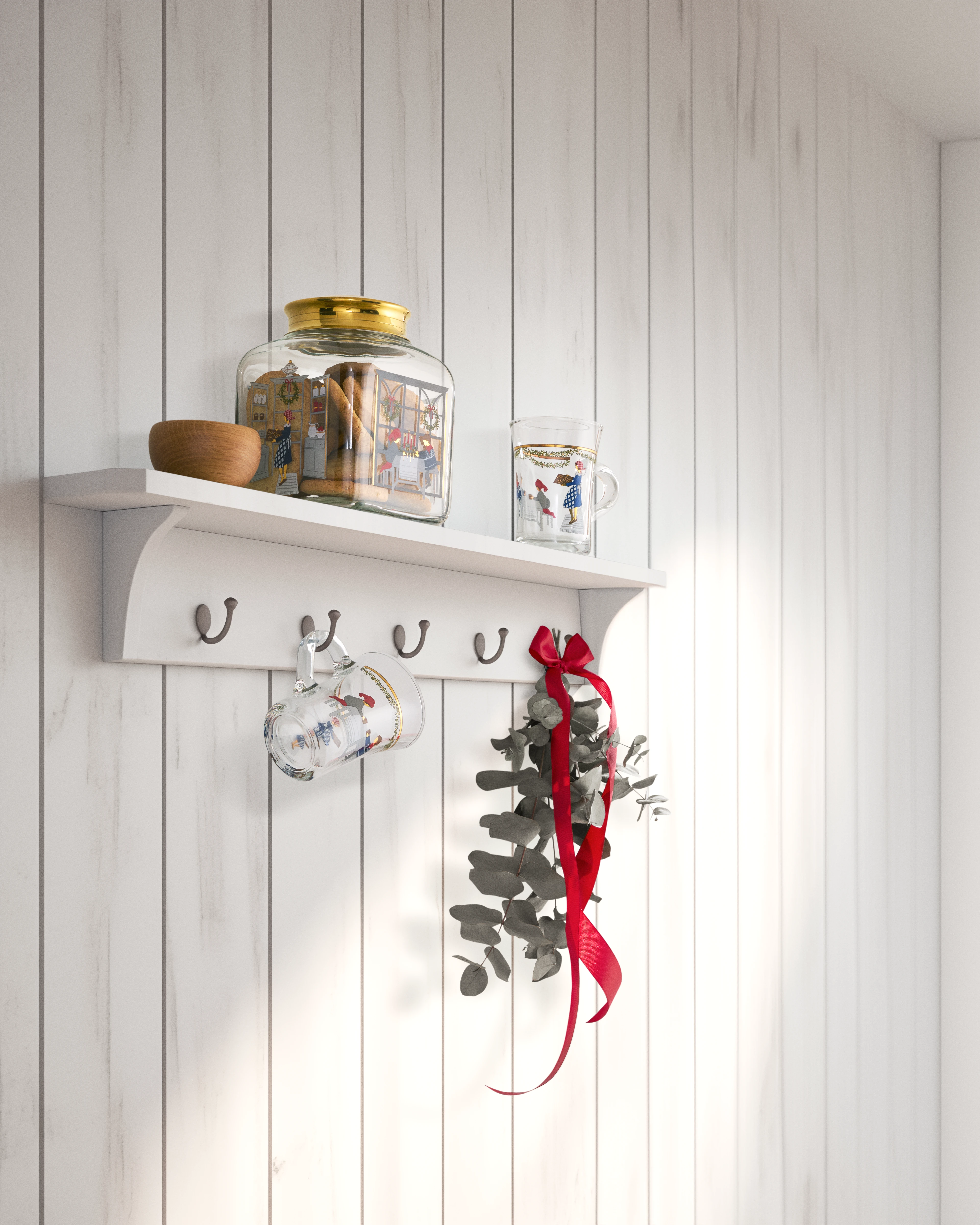 Jule hotdrink-glass 2024 23 cl 2 stk. fra Holmegaard i fargen Multi, laget av Glass