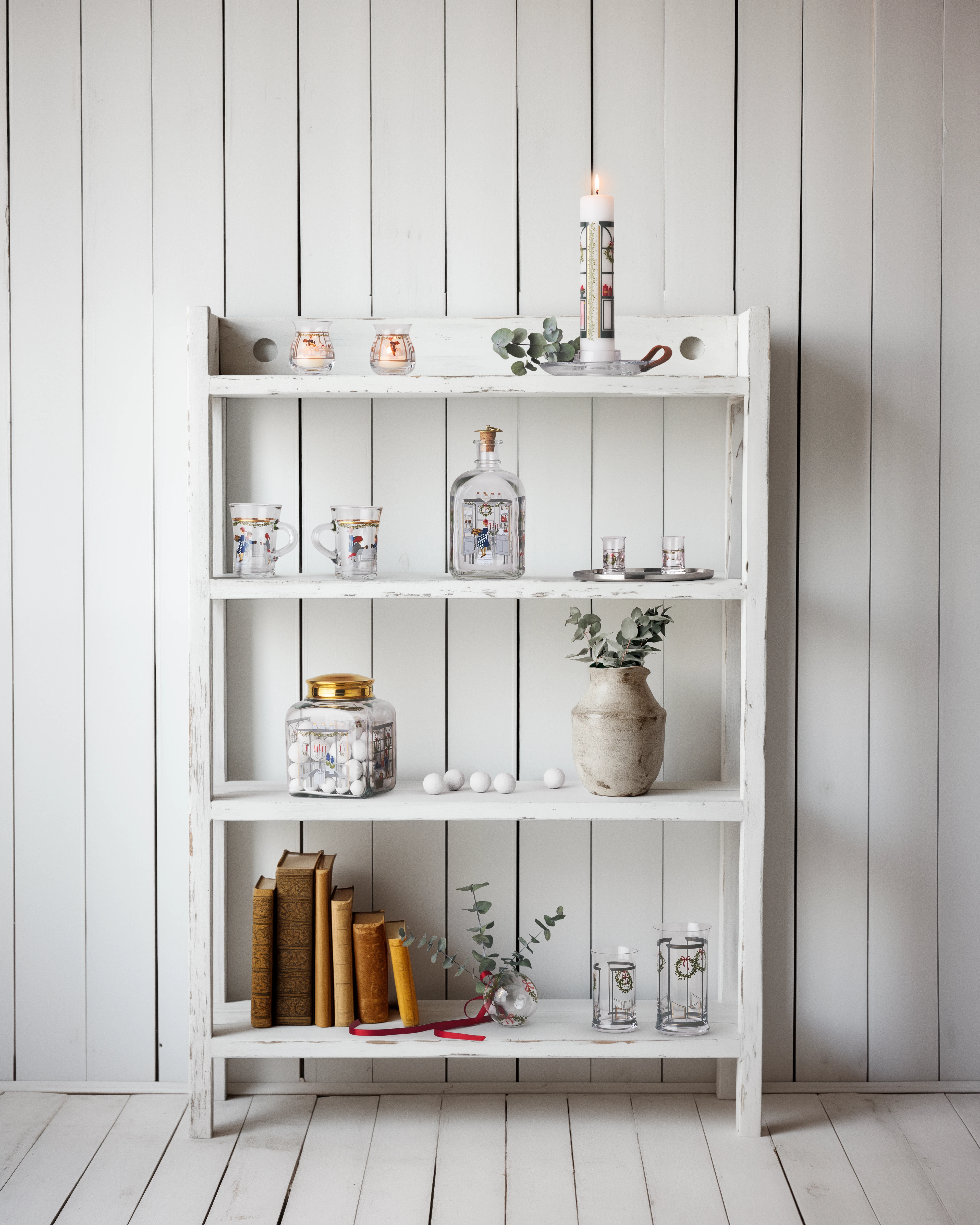 Julevannglass 2024 28 cl fra Holmegaard i fargen Multi, laget av Glass