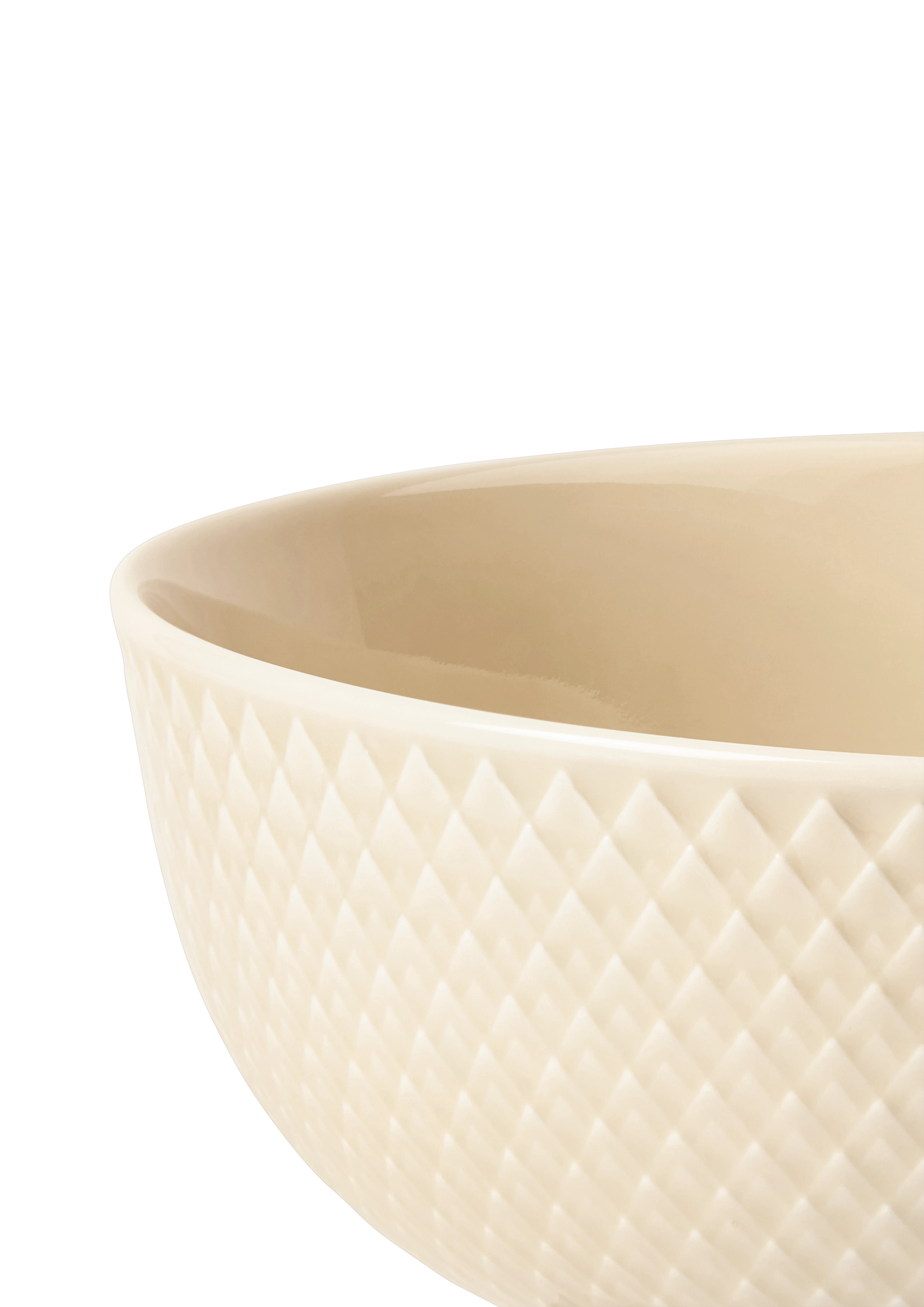 Serveringsskål Ø22 cm fra Lyngby Porcelæn i farven Marble, lavet af Keramik