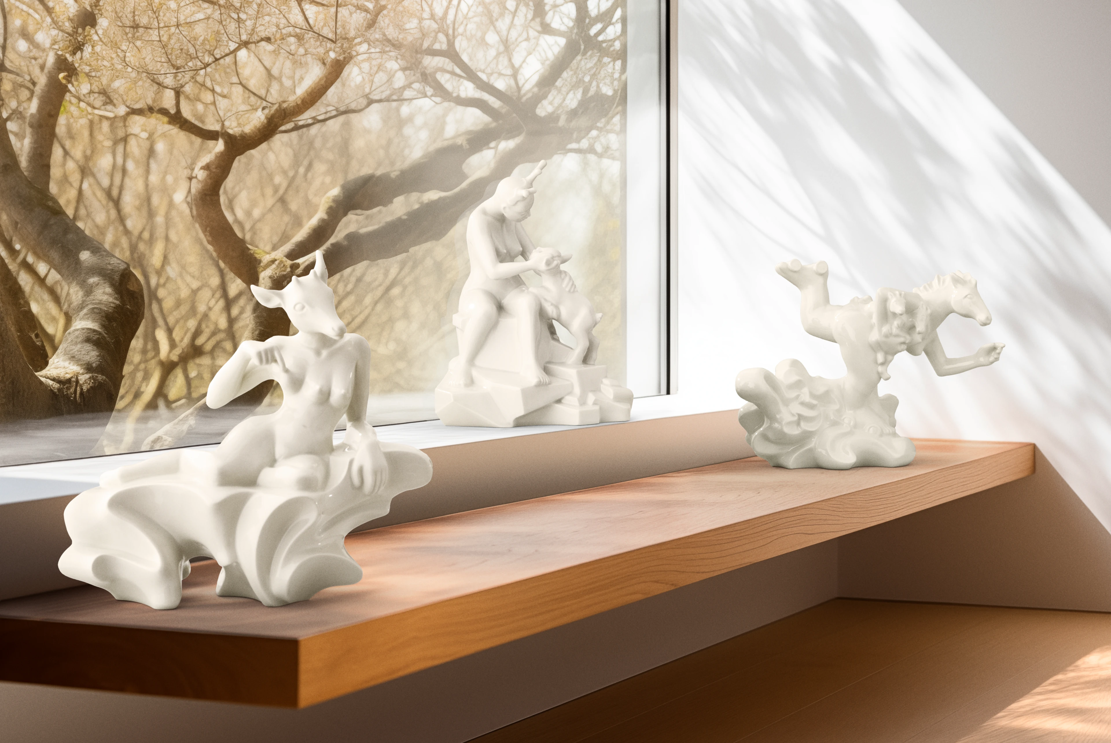 Happiness keramikfigur fra Kähler Stories of Eve