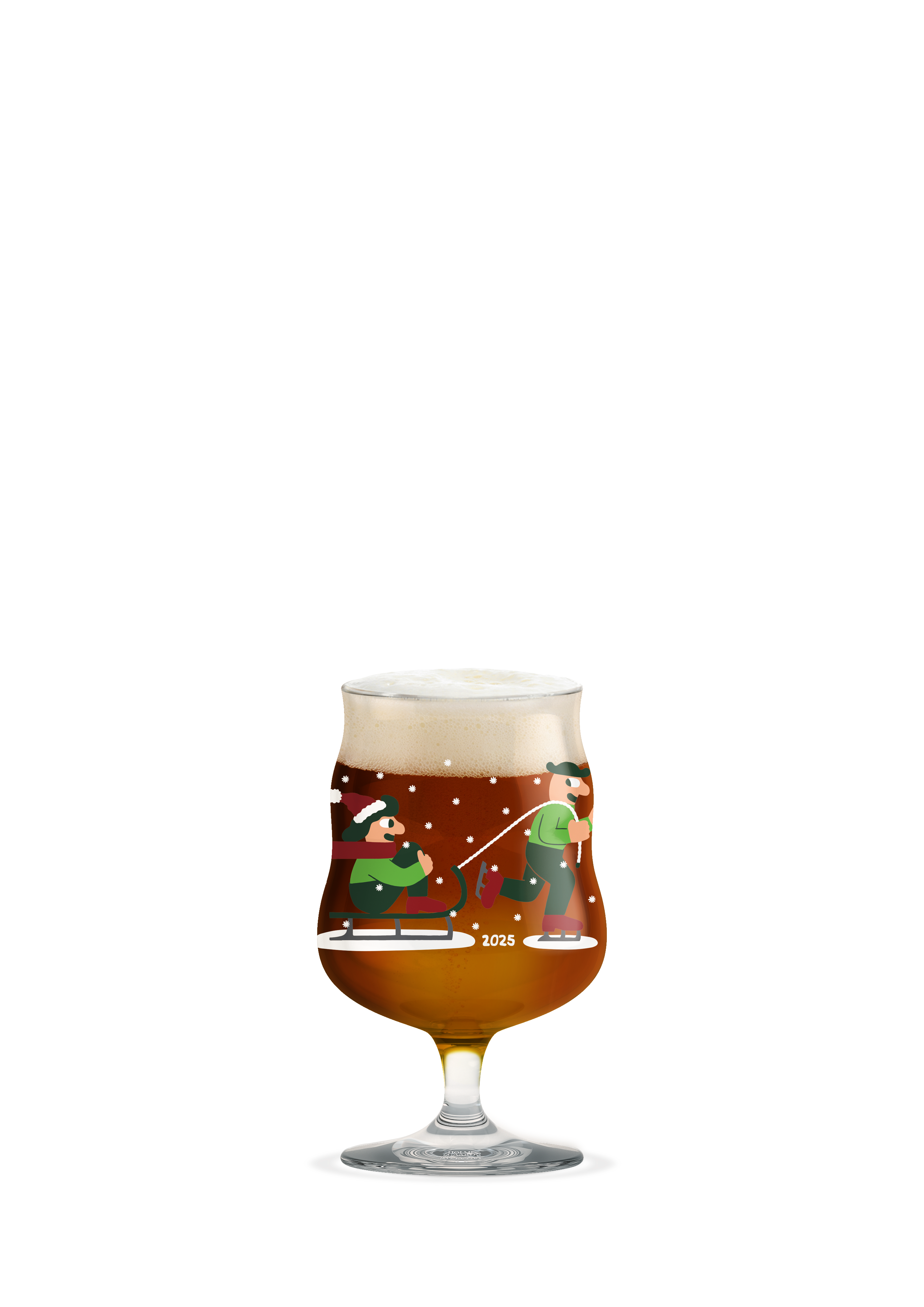 Holmegaard X Mikkeller Bierglas 2025 – 383 Ml, Transparent, Maschinengeblasen, In Geschenkbox