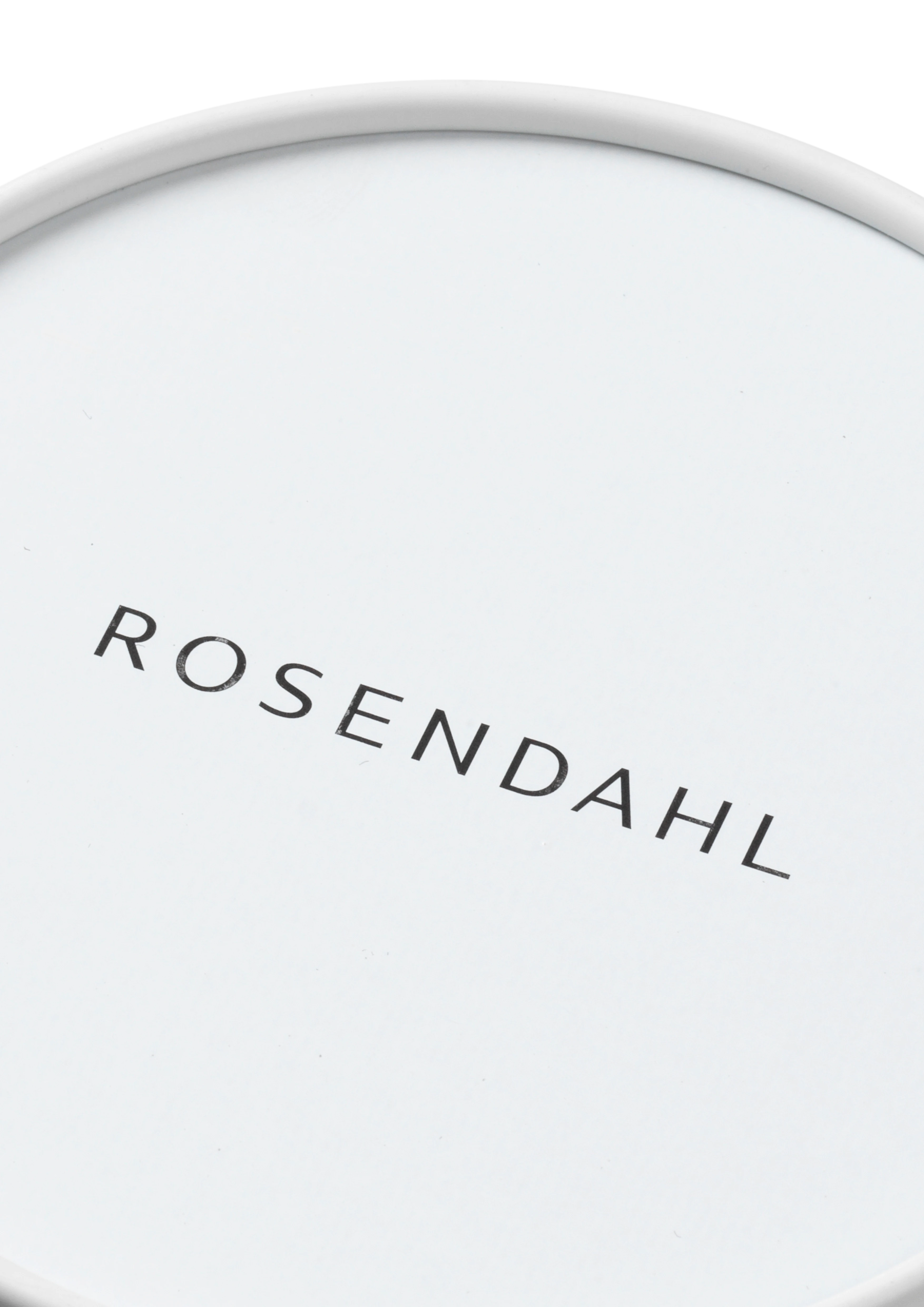 Storage Tin Ø10/Ø11 2 pcs. from Rosendahl in White w. deco color, made of Metal