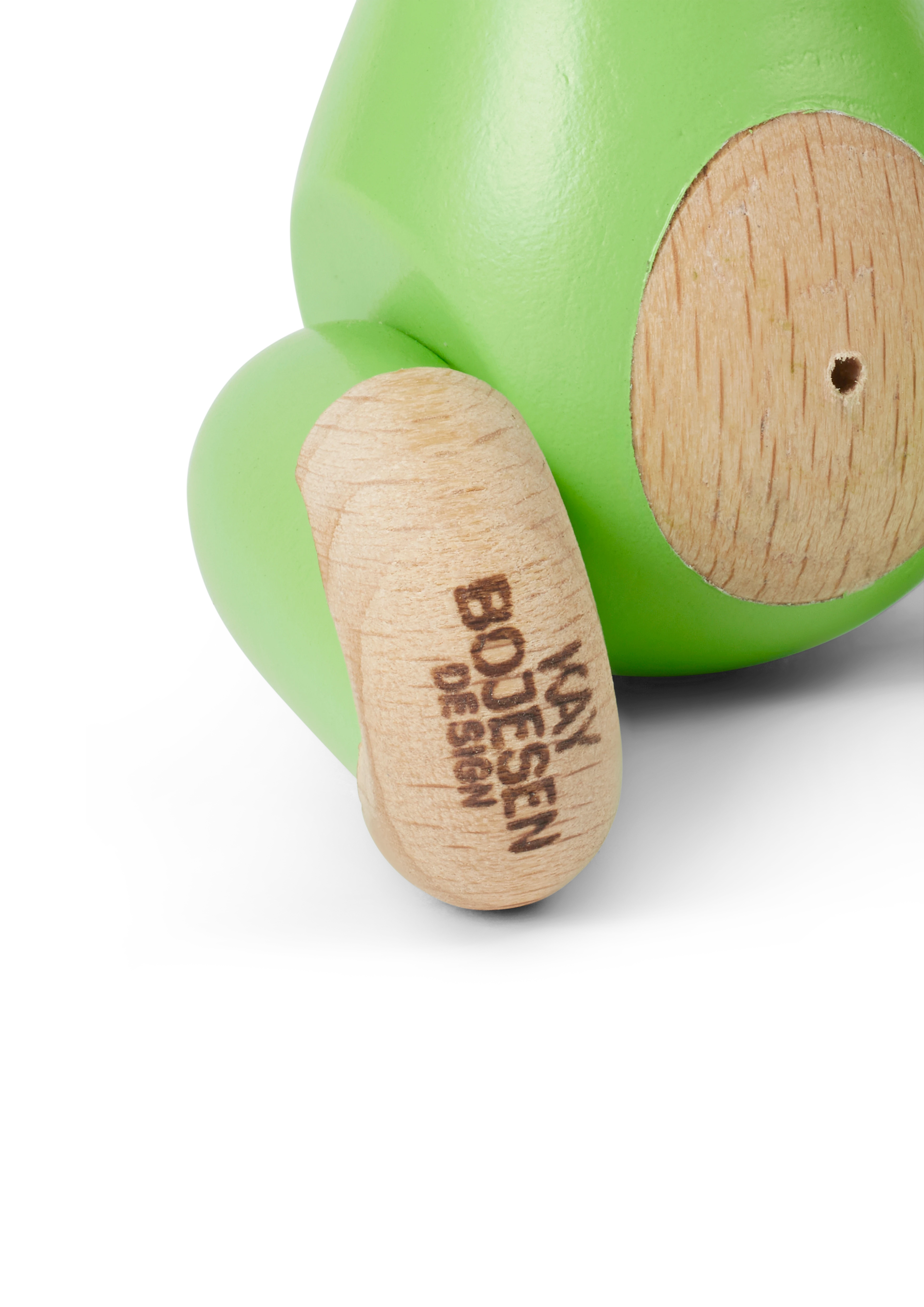 Monkey mini from Kay Bojesen in Light green color, made of Wood
