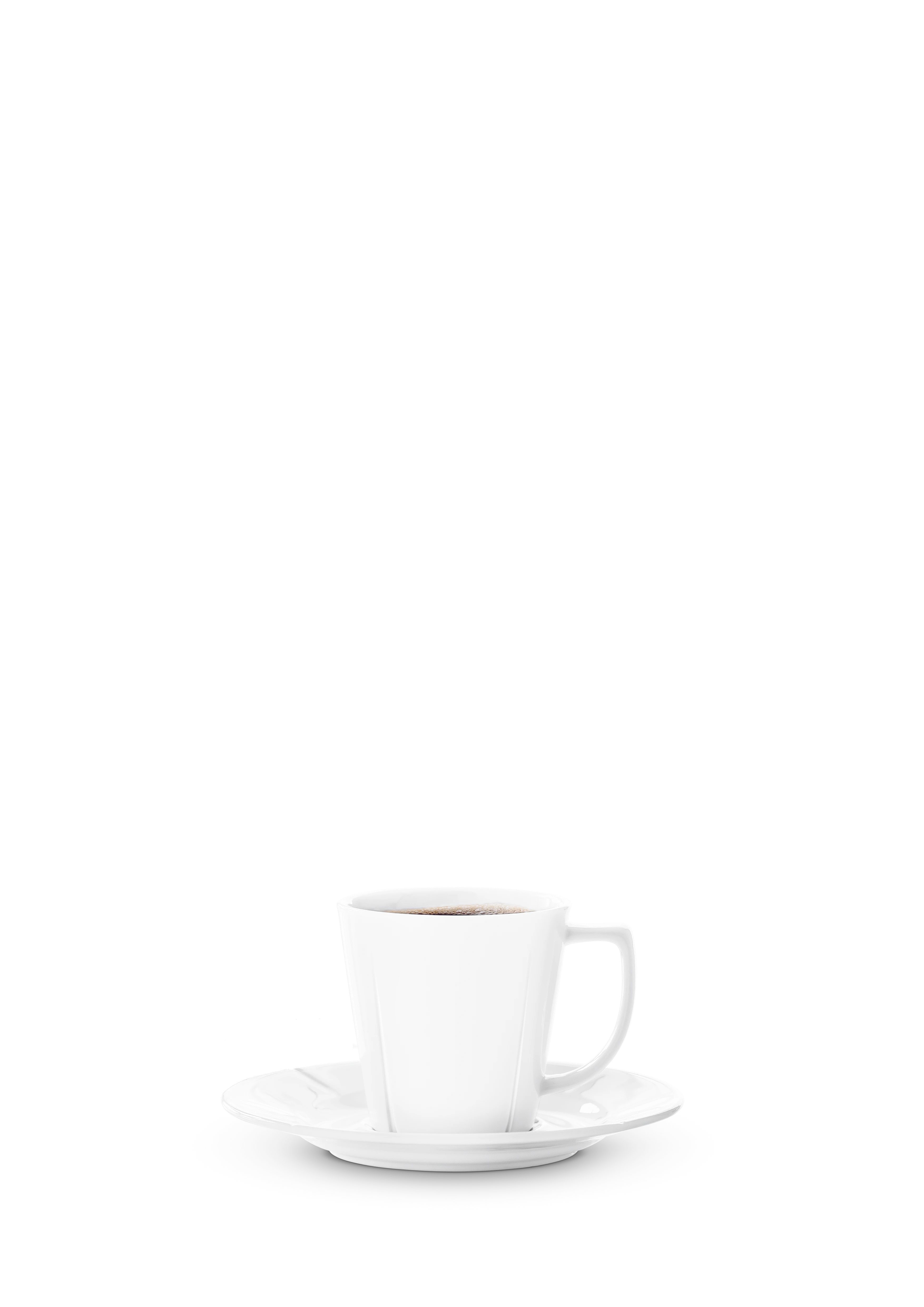 Kaffekopp med skål 26 cl